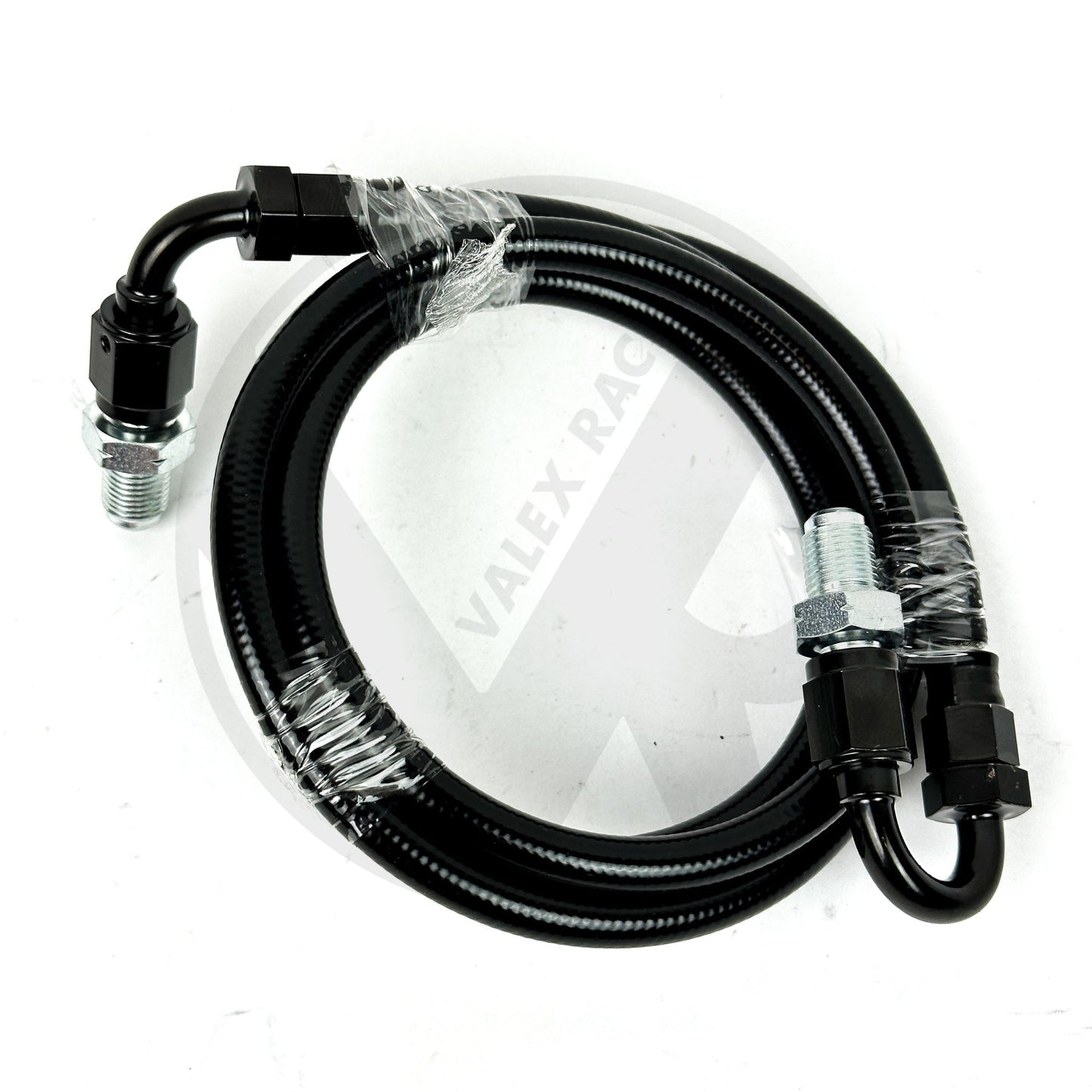 06-11 Honda Civic Si K-Tuned Stainless Steel Clutch Line FG2 FA5 K20 K24 (Black)