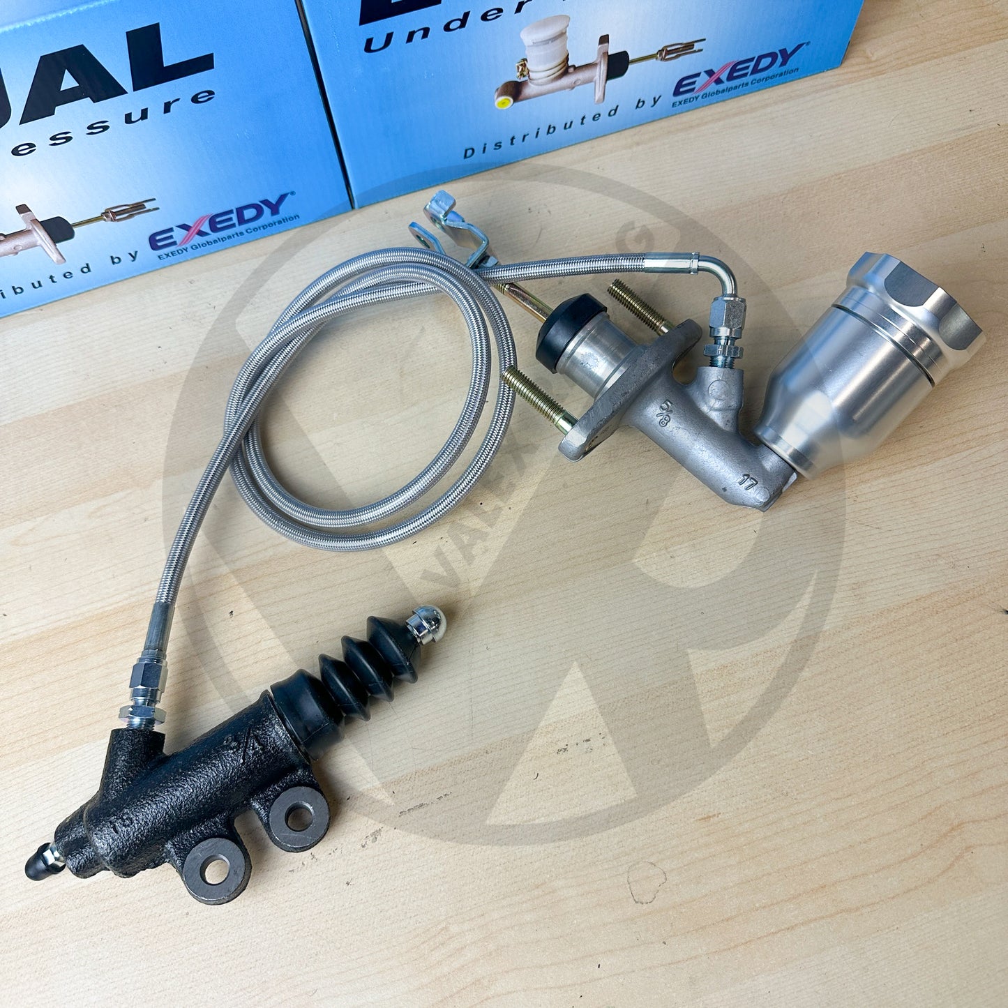 Exedy EM1 Clutch Master & Slave Cylinder w Billet Reservoir for 97-01 Honda CRV