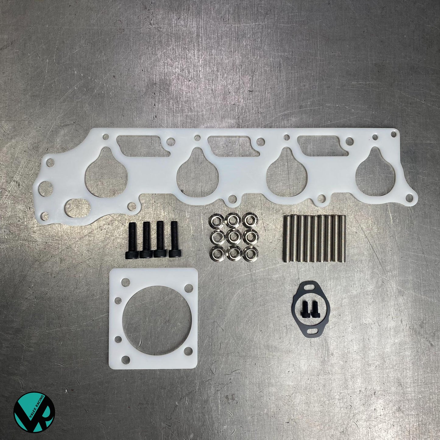 F22 VTEC | Honda Acura Reusable Thermal Intake Gasket Full Kit With Skunk2 Pro Series Throttle Body Gasket and Hardware