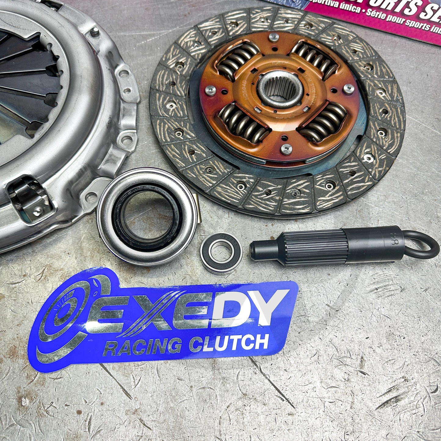 Exedy Stage 1 Clutch Disc & OEM Pressure Plate for Honda Civic B Series B18 B16