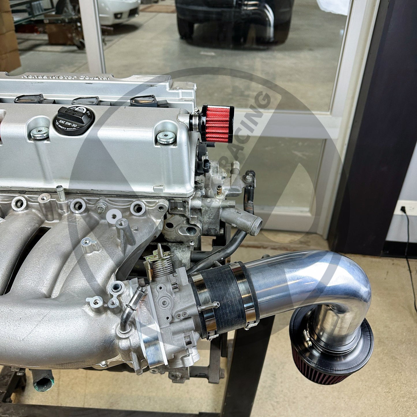 Valex Racing Budget 3" inch Air Intake Silver K20 K24 Swap Intake For Honda Civic Acura Integra