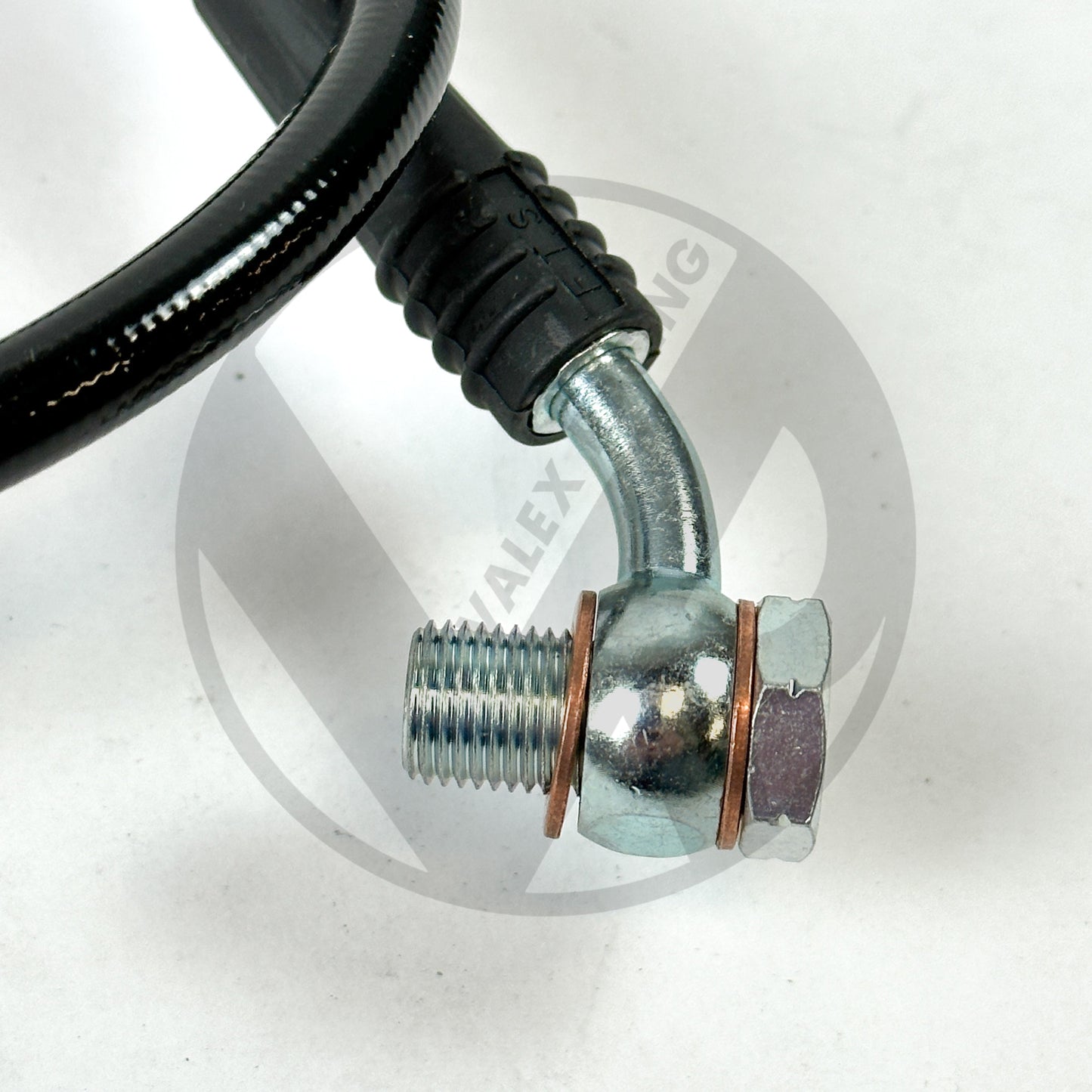 Complete BLACK Stainless Rear Brake Line Replacement Kit 90-93 Acura Integra DA