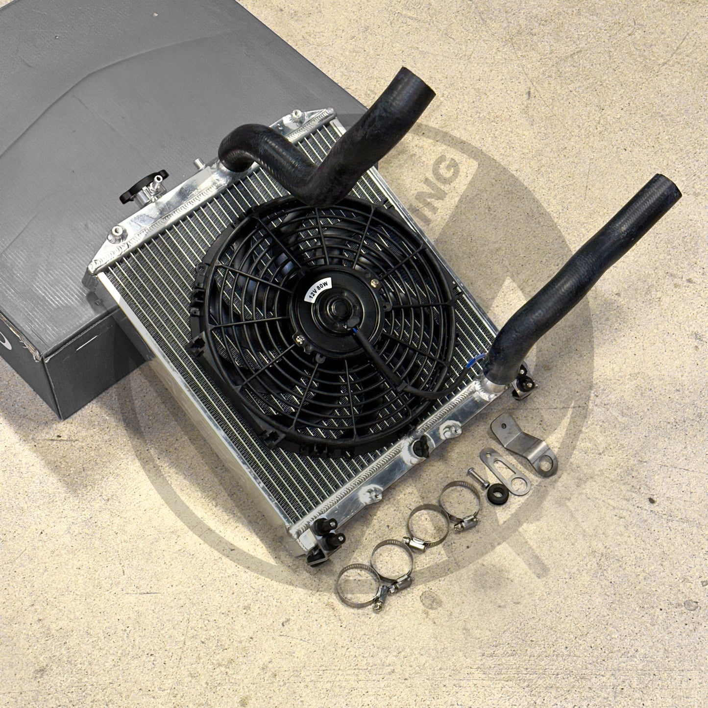 Pro Driver Side Radiator Kit For Honda Civic Acura Integra K Swap