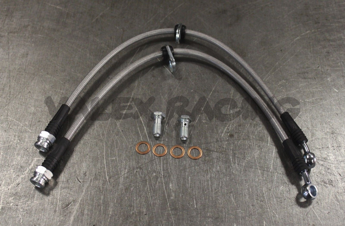 Stainless Steel SS Rear Brake Line Replacement Kit 95-98 Nissan 240SX S14