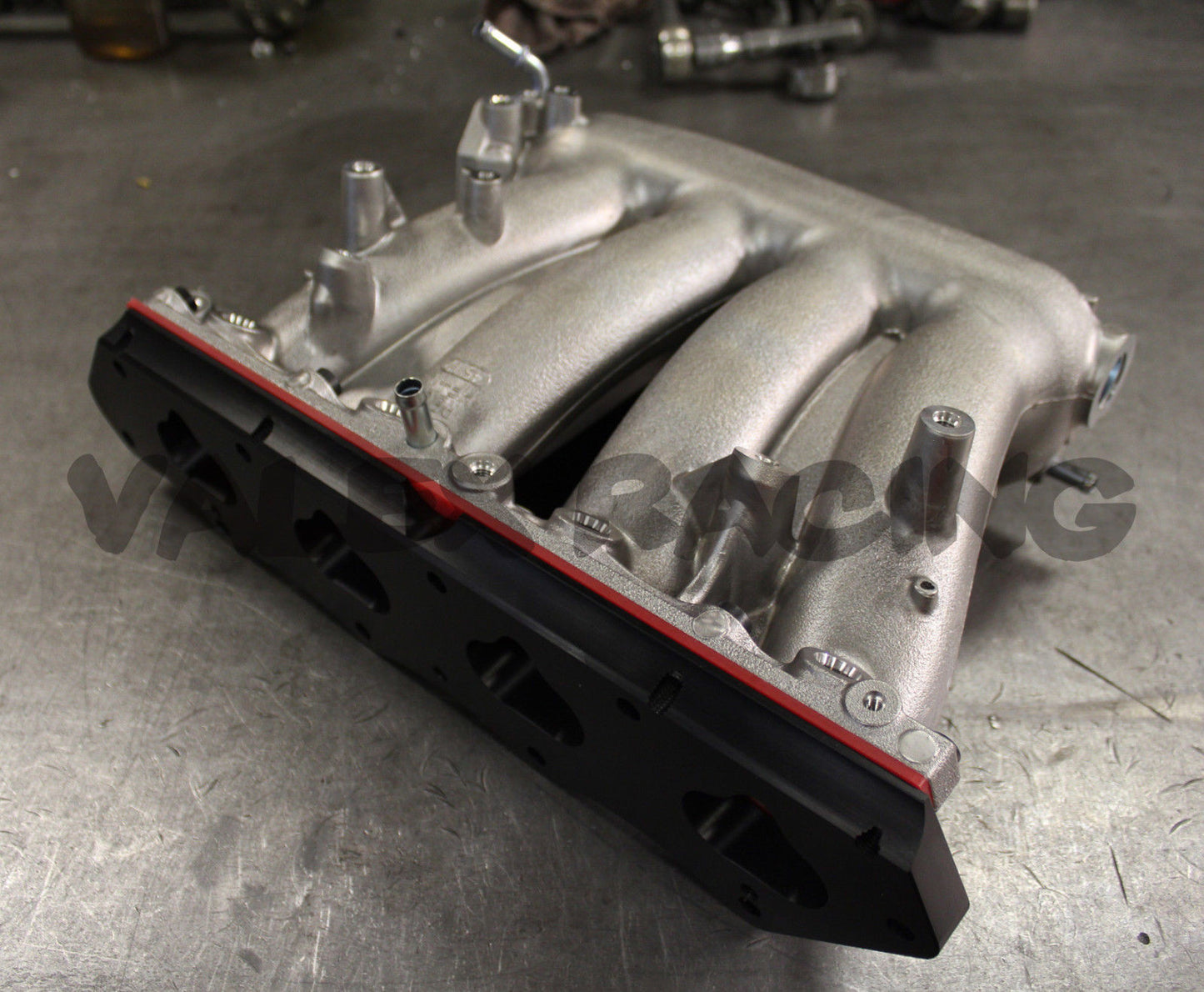 K20 to H22 Clipped RBC Intake Manifold W/ Thermal Gasket & Skunk2 Adapter Plate