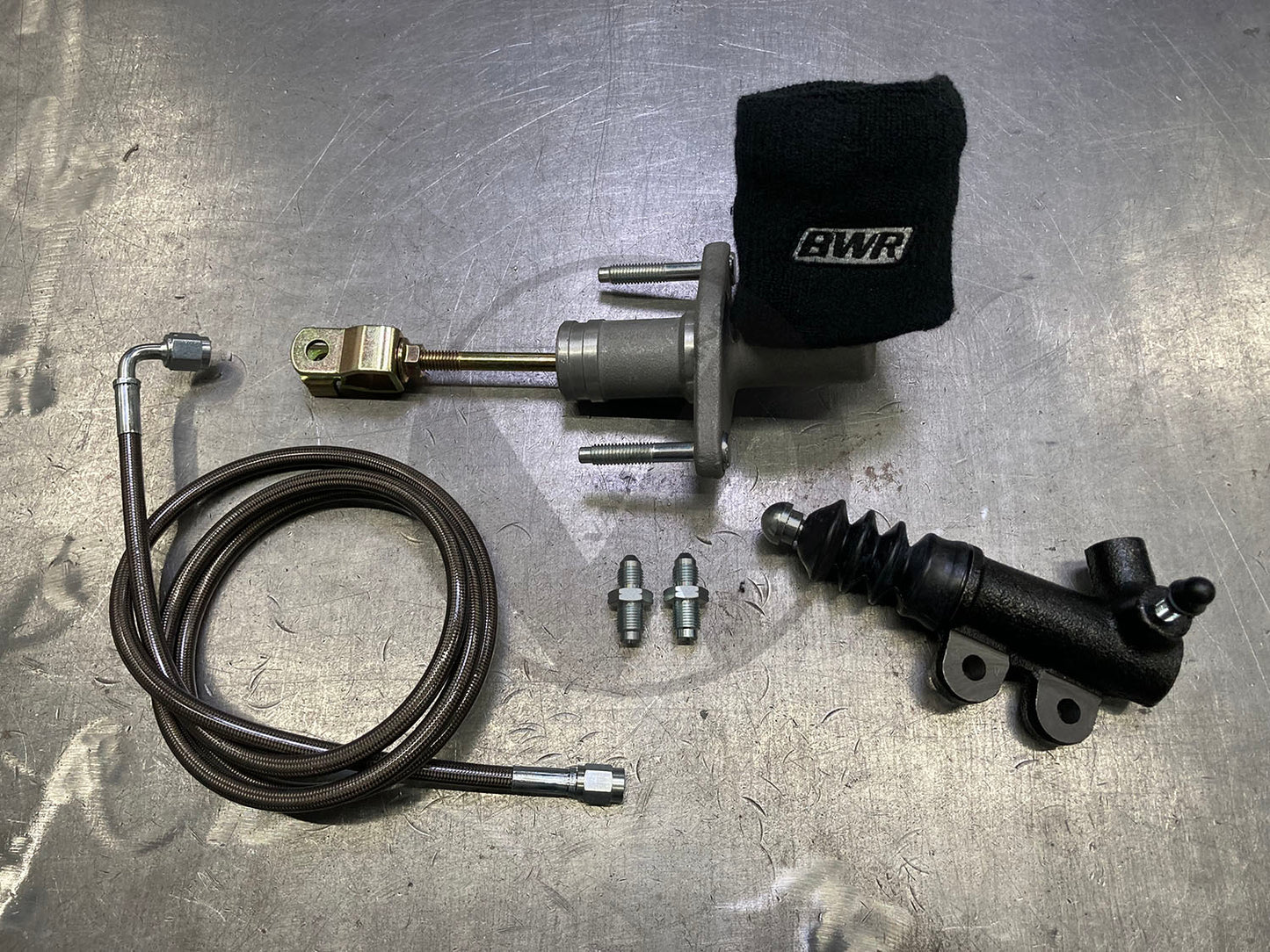 92-01 Honda Prelude Bolt In S2000 Master Cylinder & Stainless Clutch Line