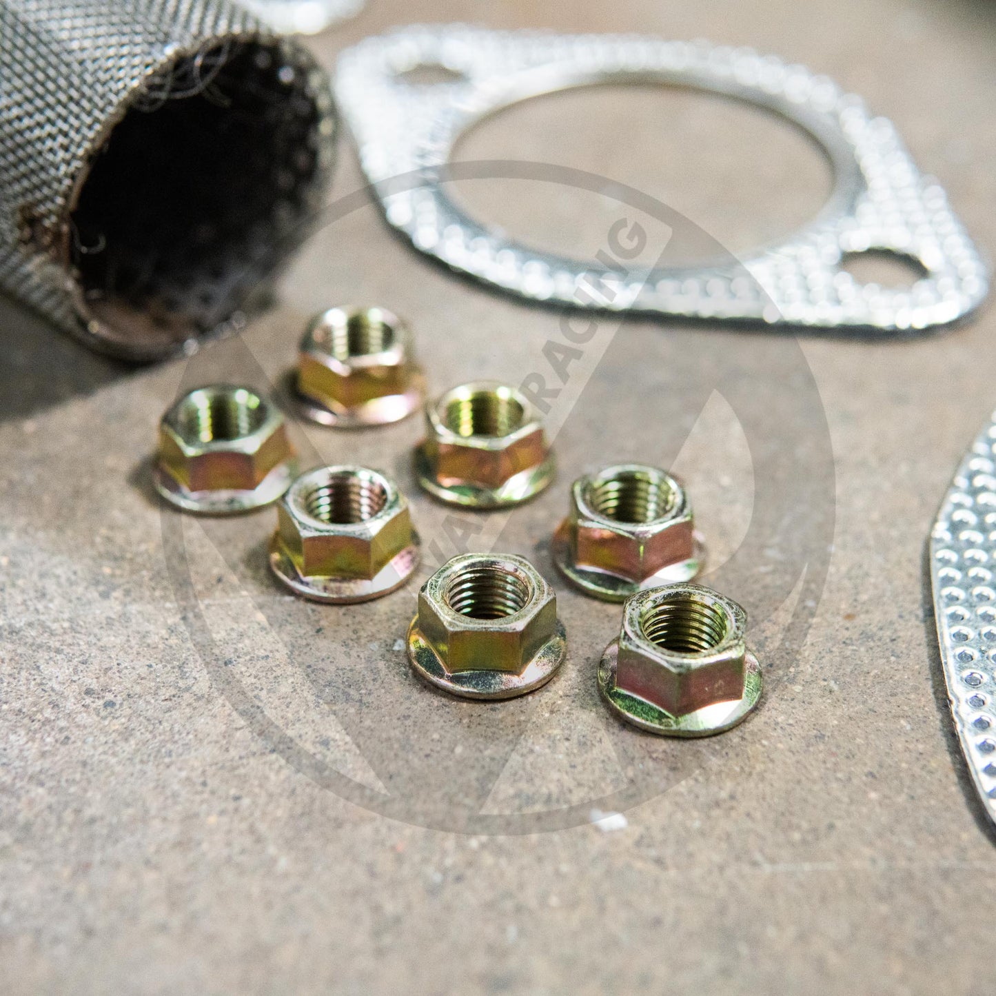 Blox Racing 2.5 Inch Cat Back Exhaust for 01-05 Honda Civic Coupe