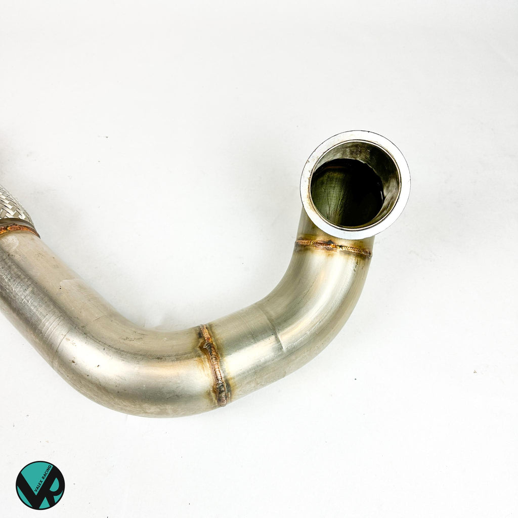 3 Inch B Series Down Pipe For Ram Horn Turbo Manifold Flex Pipe V