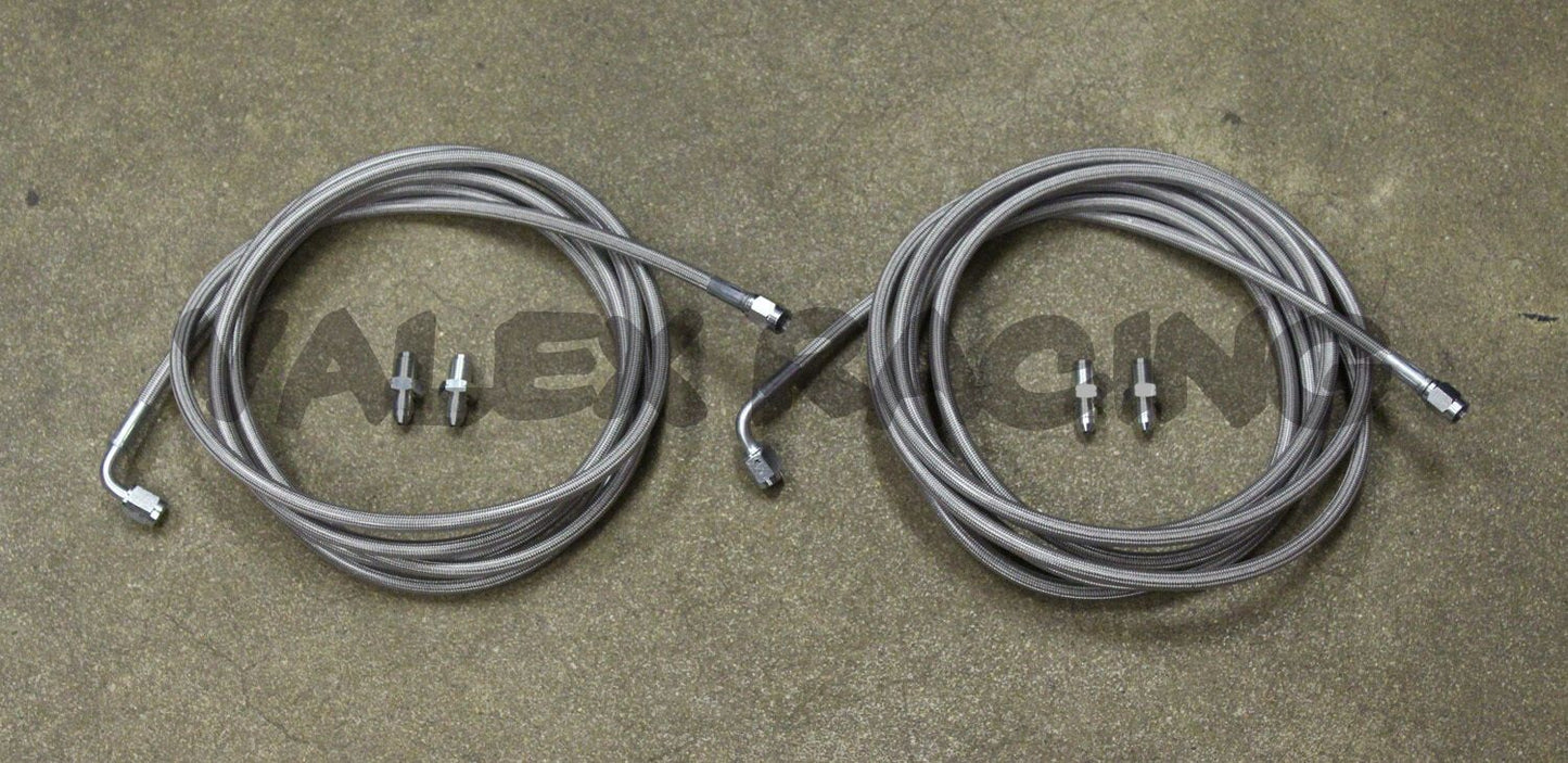 Stainless Main Rear Brake Line Replacement Kit For 99-03 Acura TL