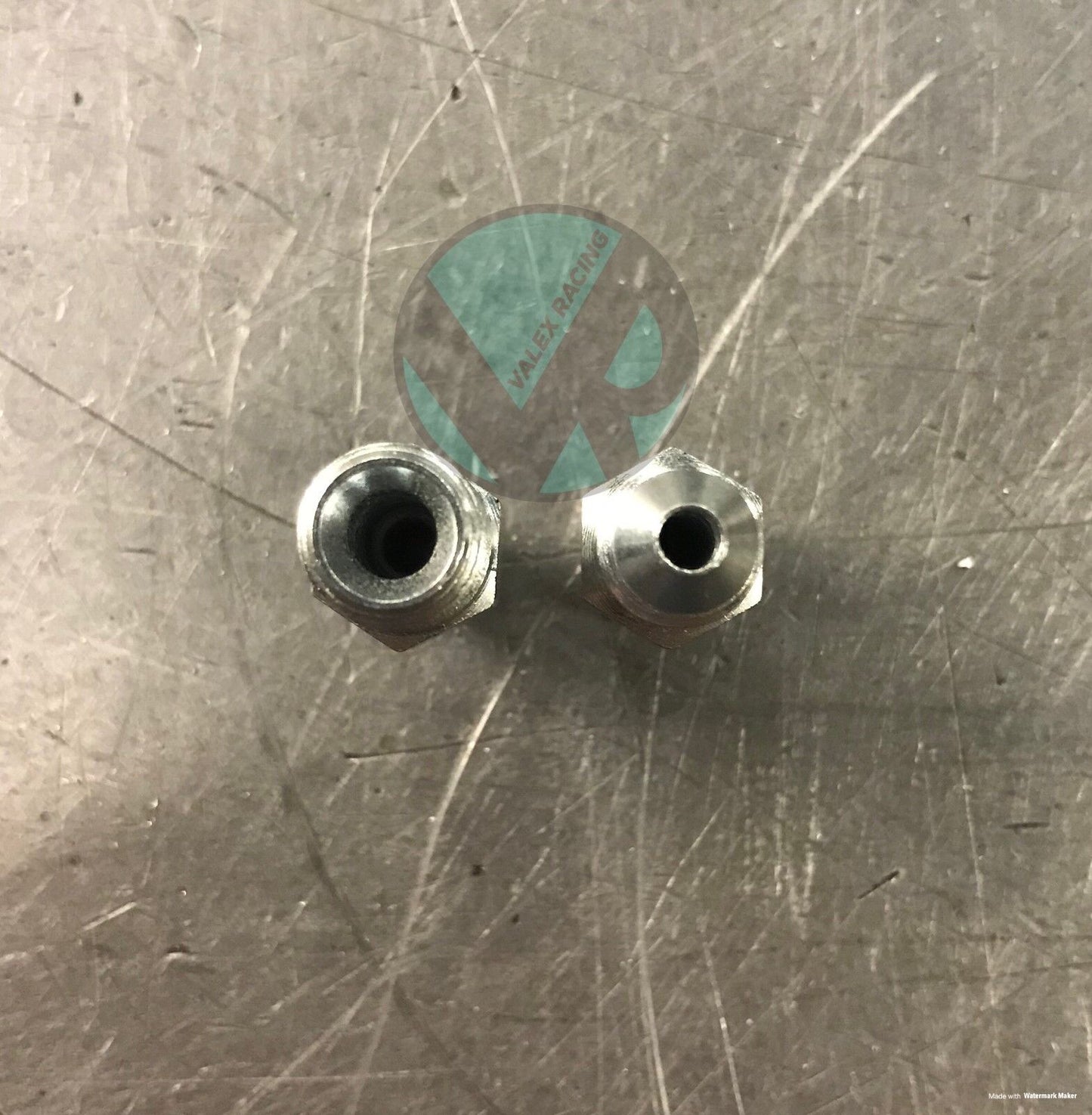 4 Steel Adapter Fittings 1/8 NPT (National pipe thread) to -3AN