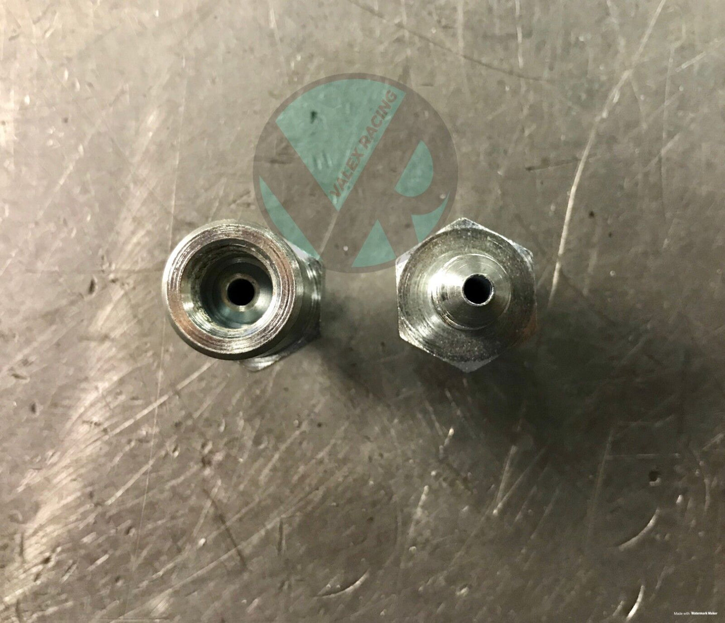 (1) Steel Brake Adapter Fitting M10 x 1.0mm (female inverted flare) to 3AN -3 AN