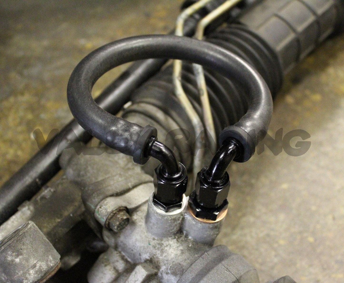 92-95 Honda Civic EG Power Steering Delete Line - Black