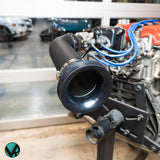 Black 3.5" Inch Race Air Intake & K-Tuned Filter fits Honda Civic & Integra All B, D, H, Series