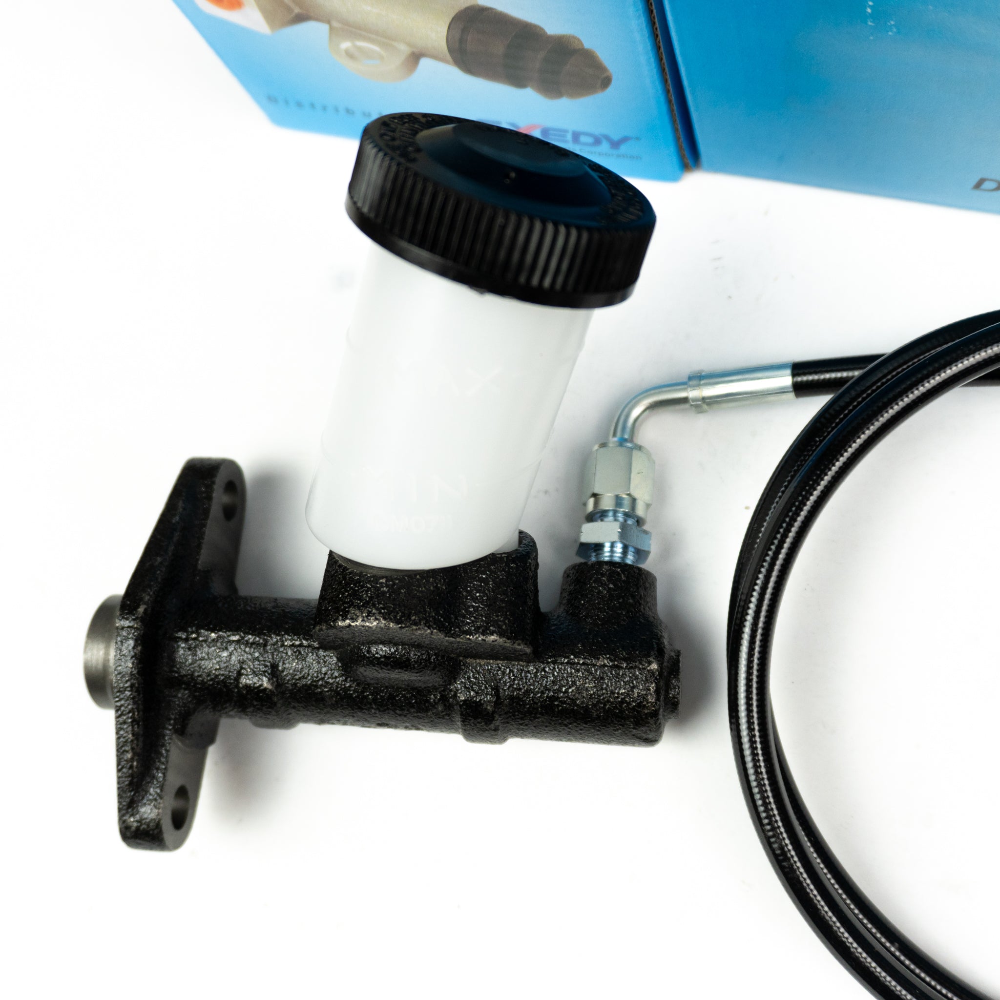 hedi Exedy Master & Slave Cylinder & Stainless Clutch Line Kit 90-05