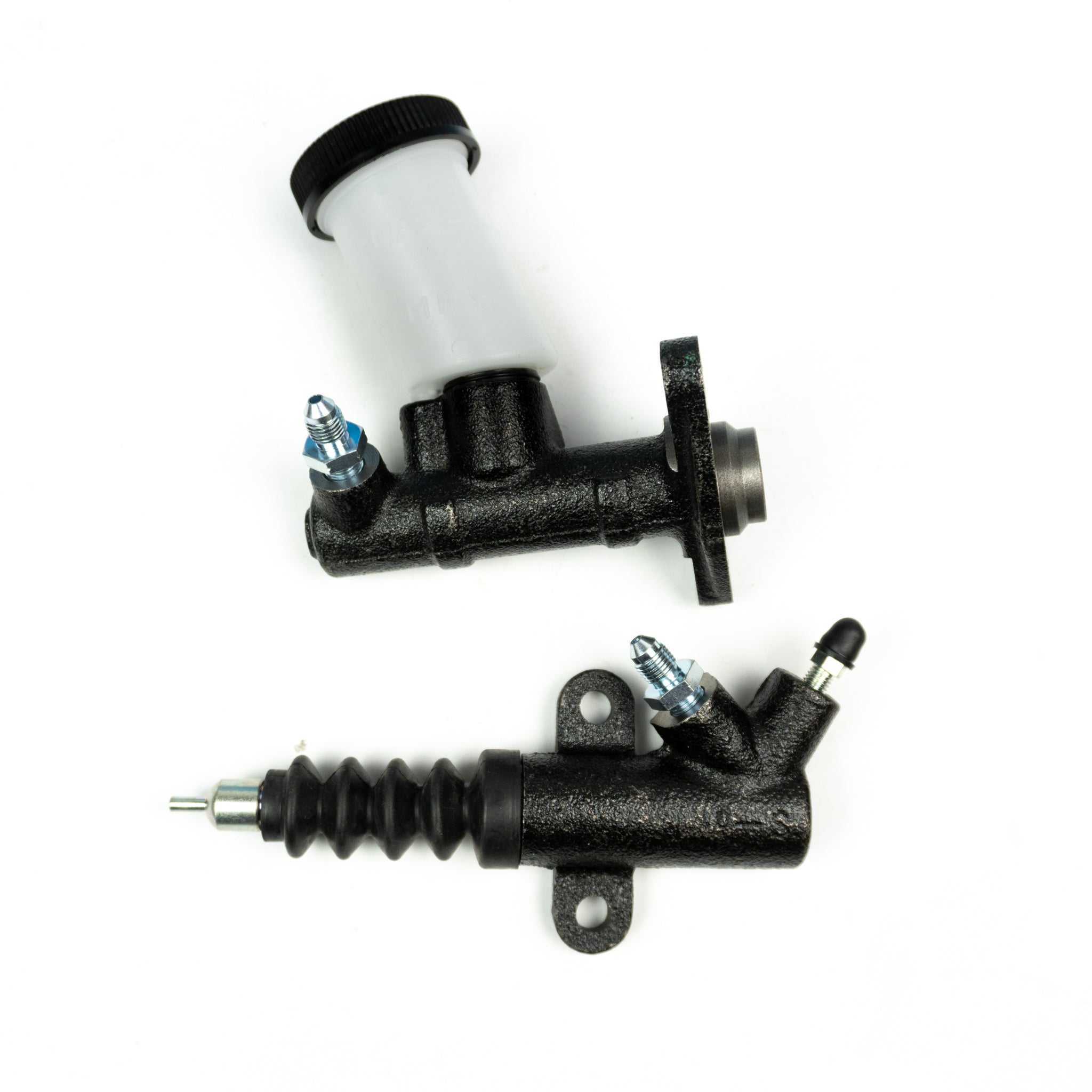 hedi Exedy Master & Slave Cylinder & Stainless Clutch Line Kit 90-05