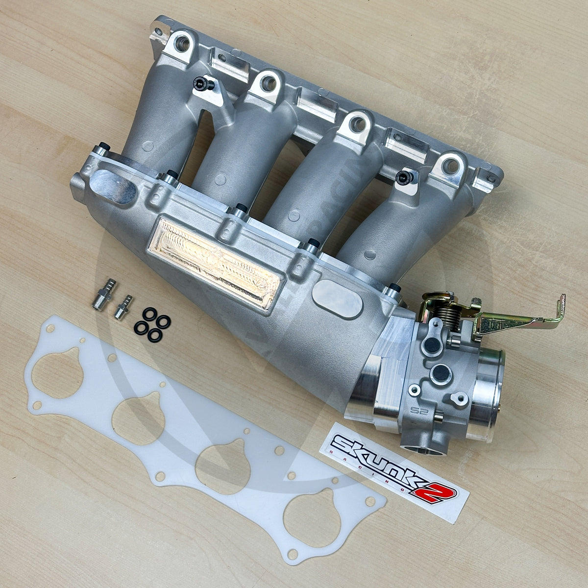 K Series ULTRA PRO Fully Ported Intake Manifold Skunk2 74mm Throttle Body K20K24