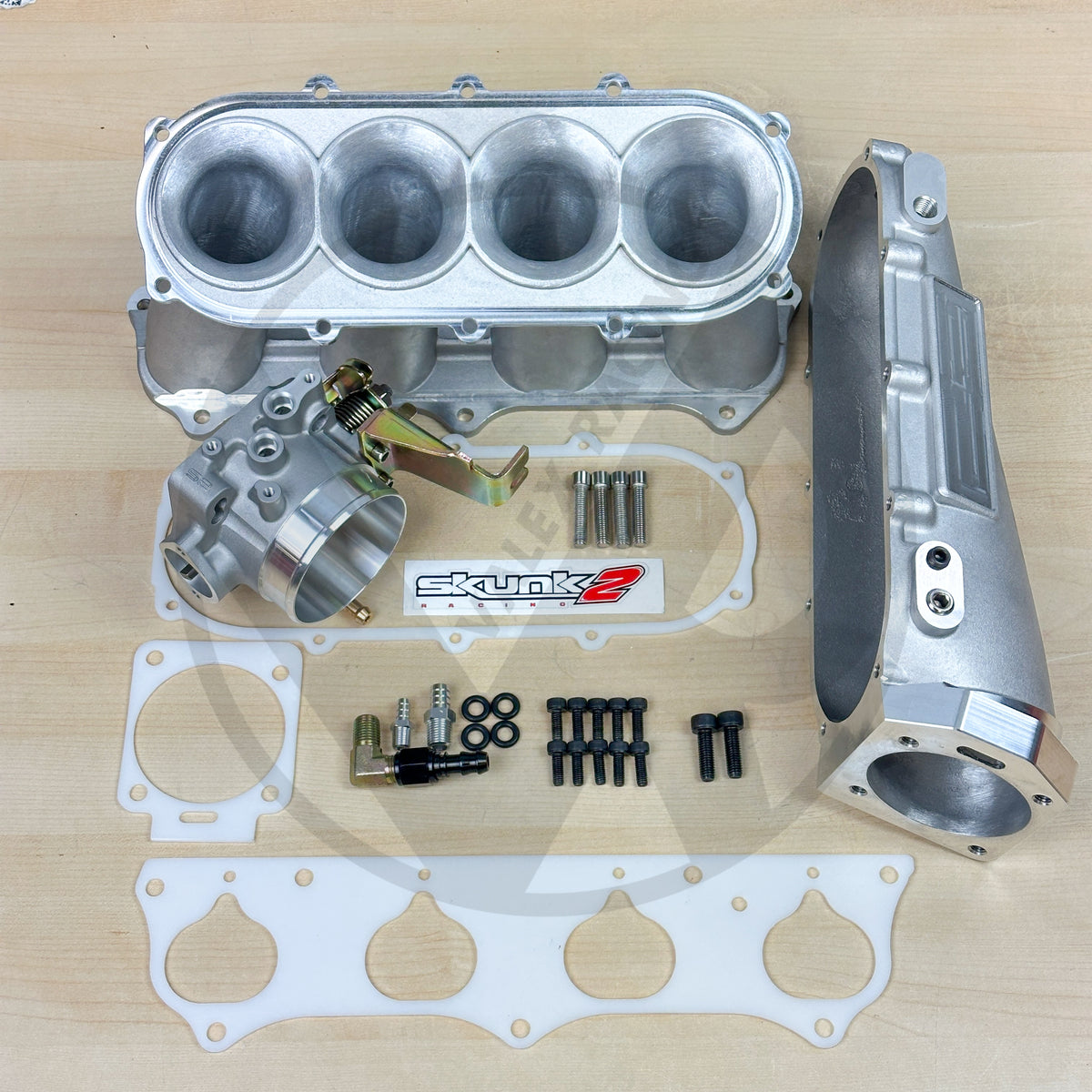 K Series ULTRA PRO Fully Ported Intake Manifold Skunk2 74mm Throttle Body K20K24