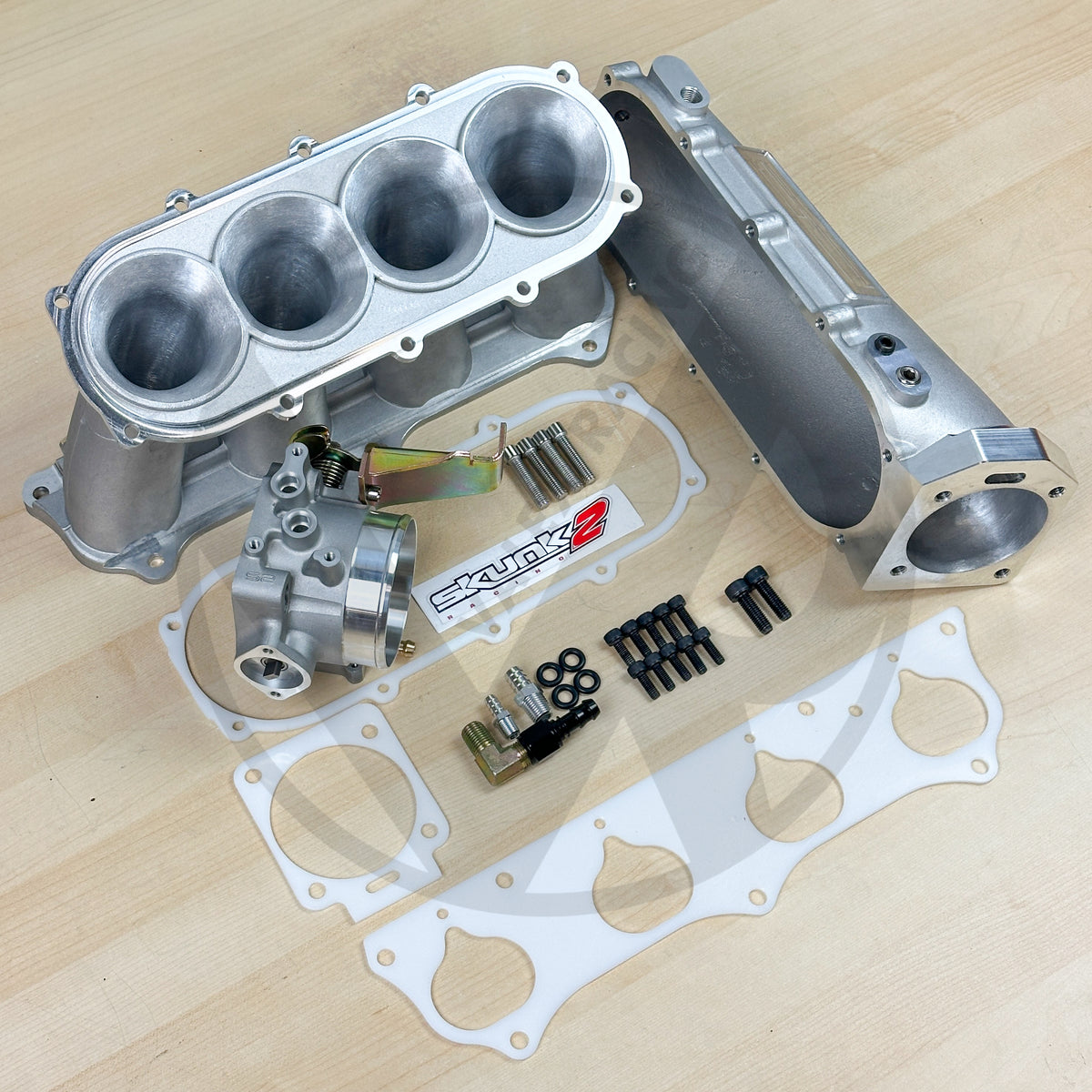 K Series ULTRA PRO Fully Ported Intake Manifold Skunk2 74mm Throttle Body K20K24