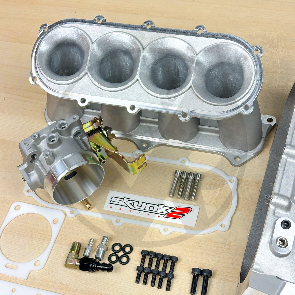 K Series ULTRA PRO Fully Ported Intake Manifold Skunk2 74mm Throttle Body K20K24