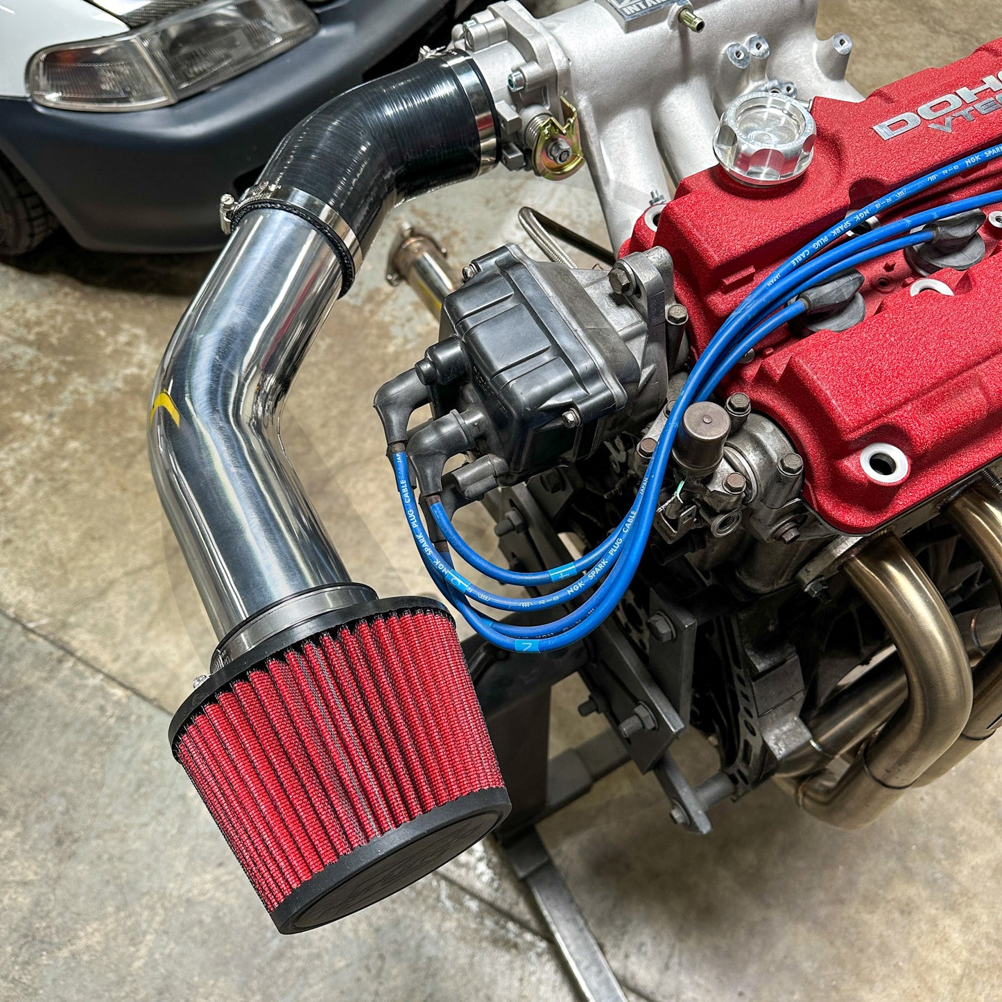 Budget Comptech Style 3" inch Air Intake for Honda Civic Integra B D H