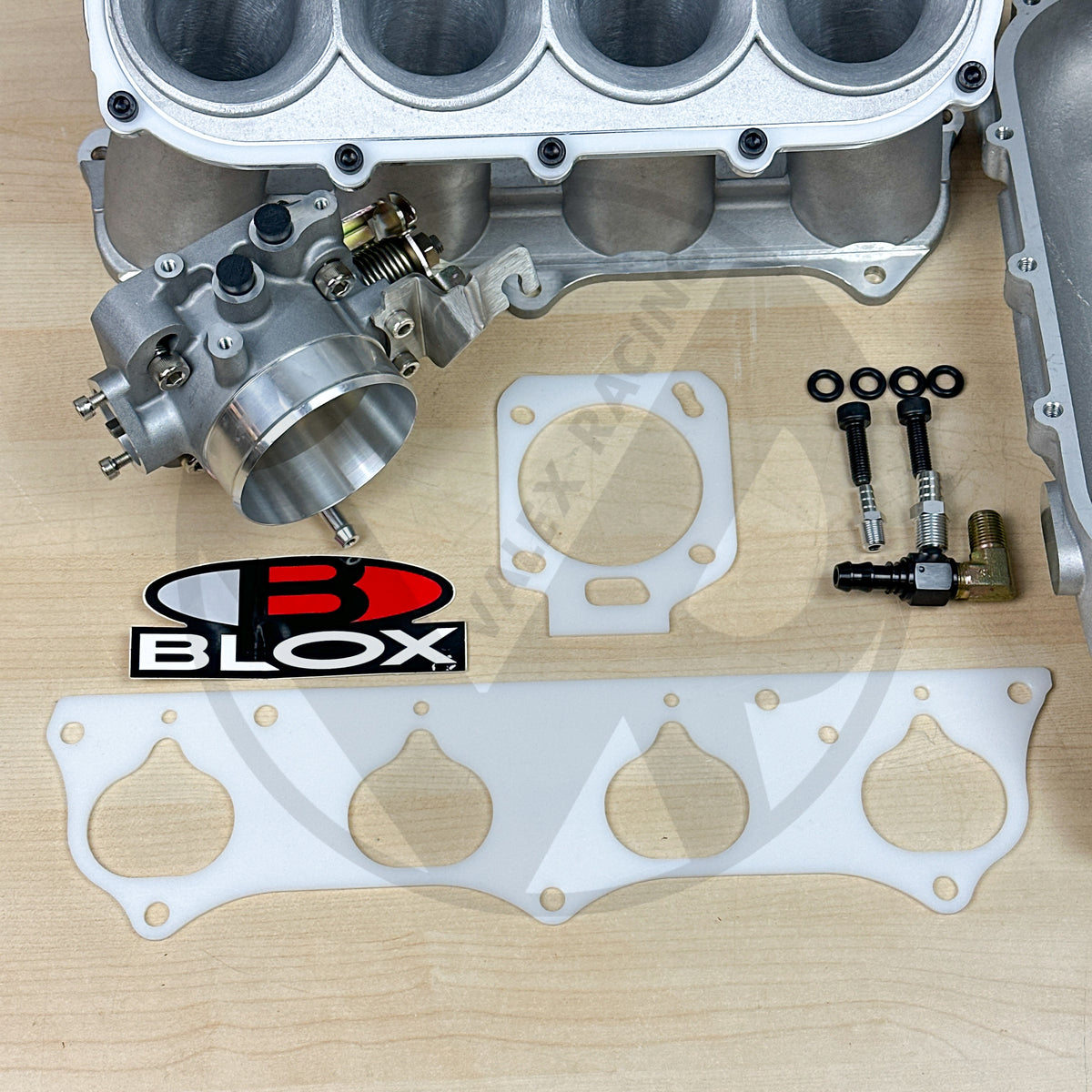 RBC ULTRA PRO Ported Intake Manifold BLOX Racing 70mm Throttle Body K20 K24