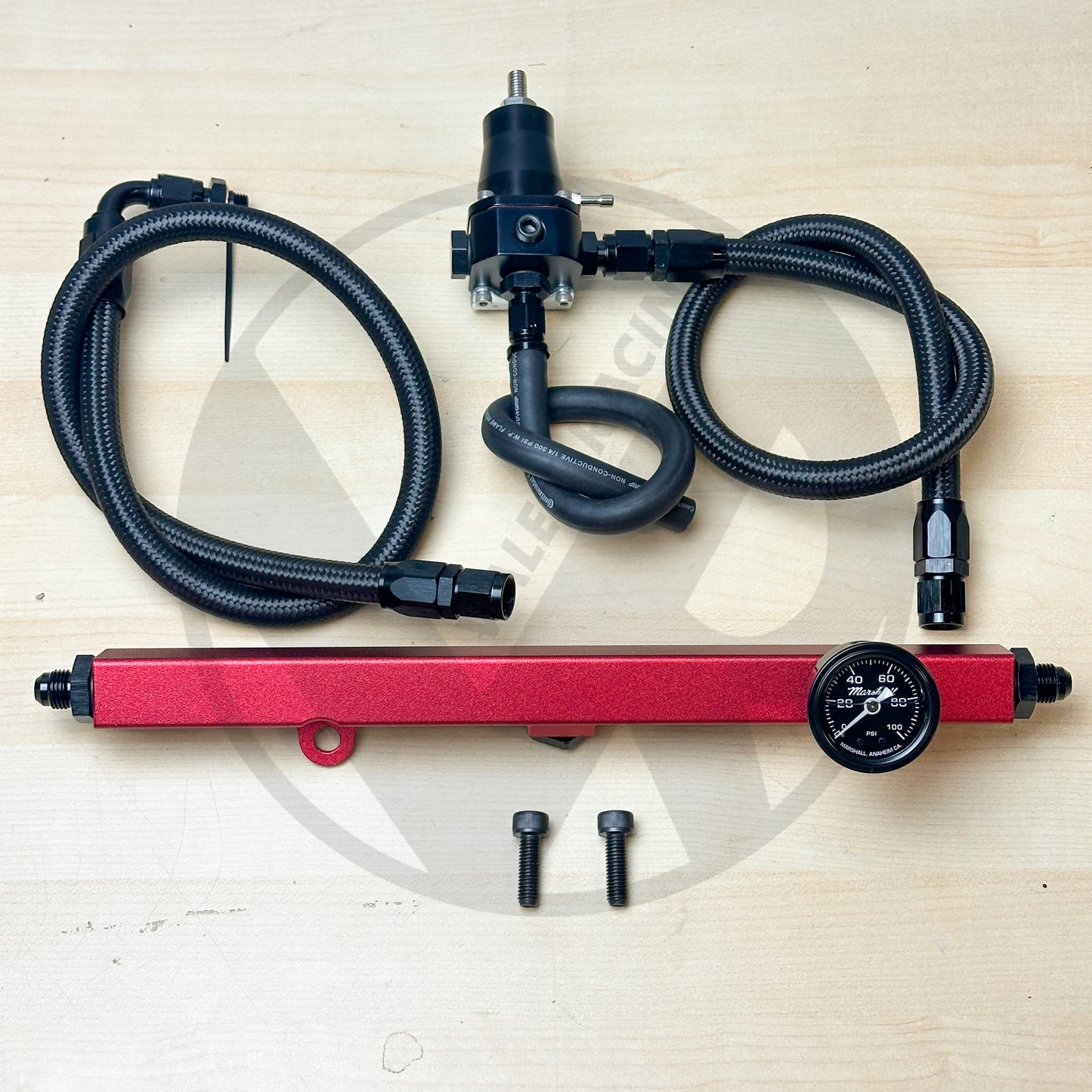 K Series / K Swap 6AN Red Fuel System / Rail for Honda Civic Integra EG EK DC