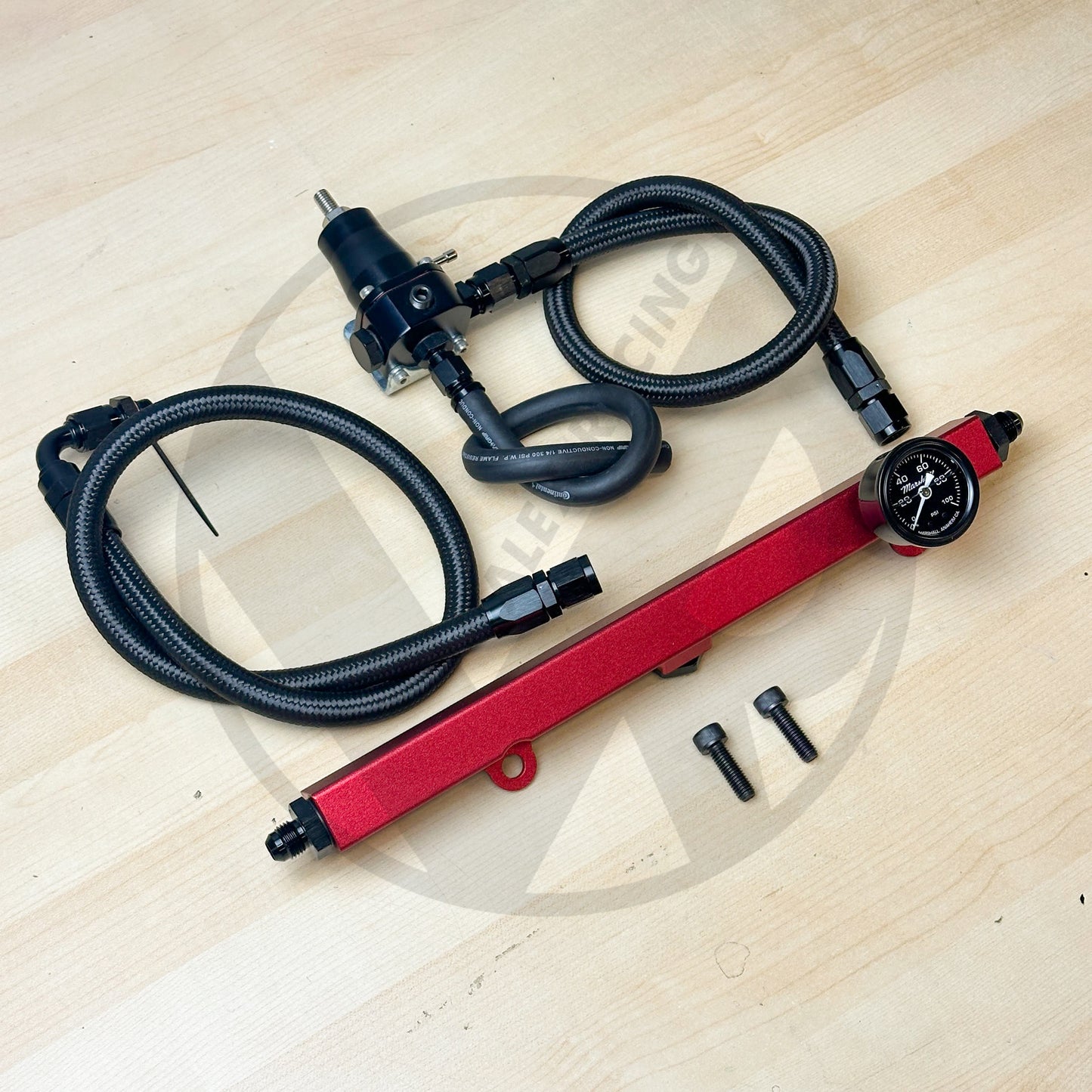 K Series / K Swap 6AN Red Fuel System / Rail for Honda Civic Integra EG EK DC