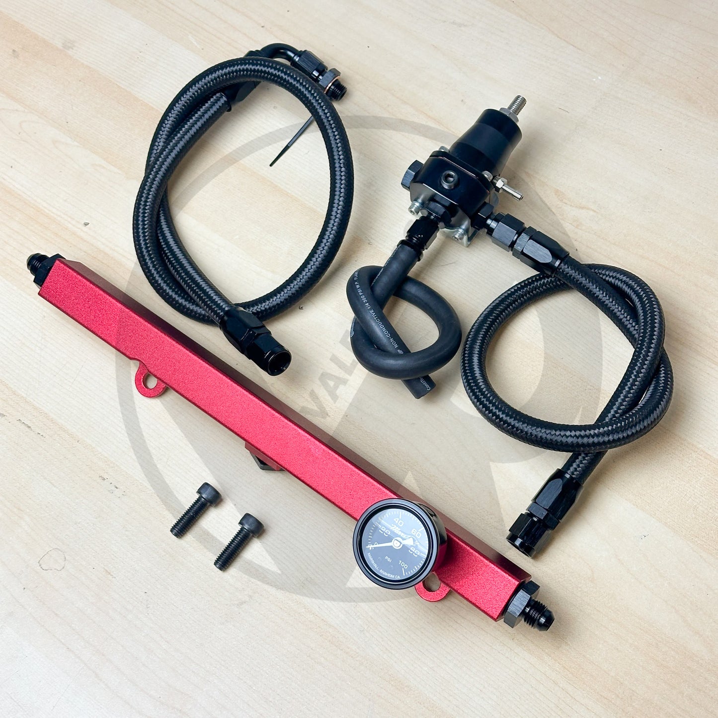 K Series / K Swap 6AN Red Fuel System / Rail for Honda Civic Integra EG EK DC