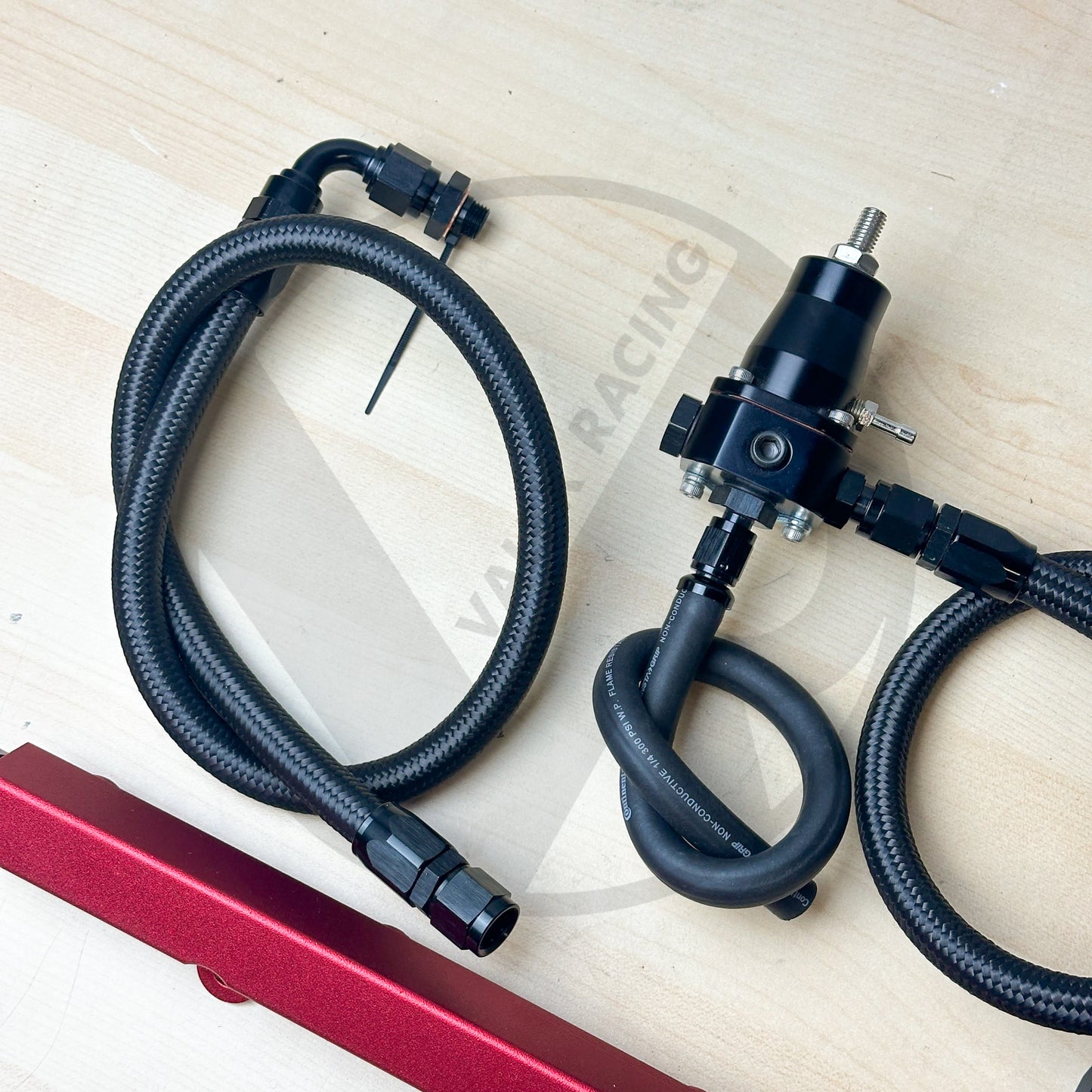 K Series / K Swap 6AN Red Fuel System / Rail for Honda Civic Integra EG EK DC