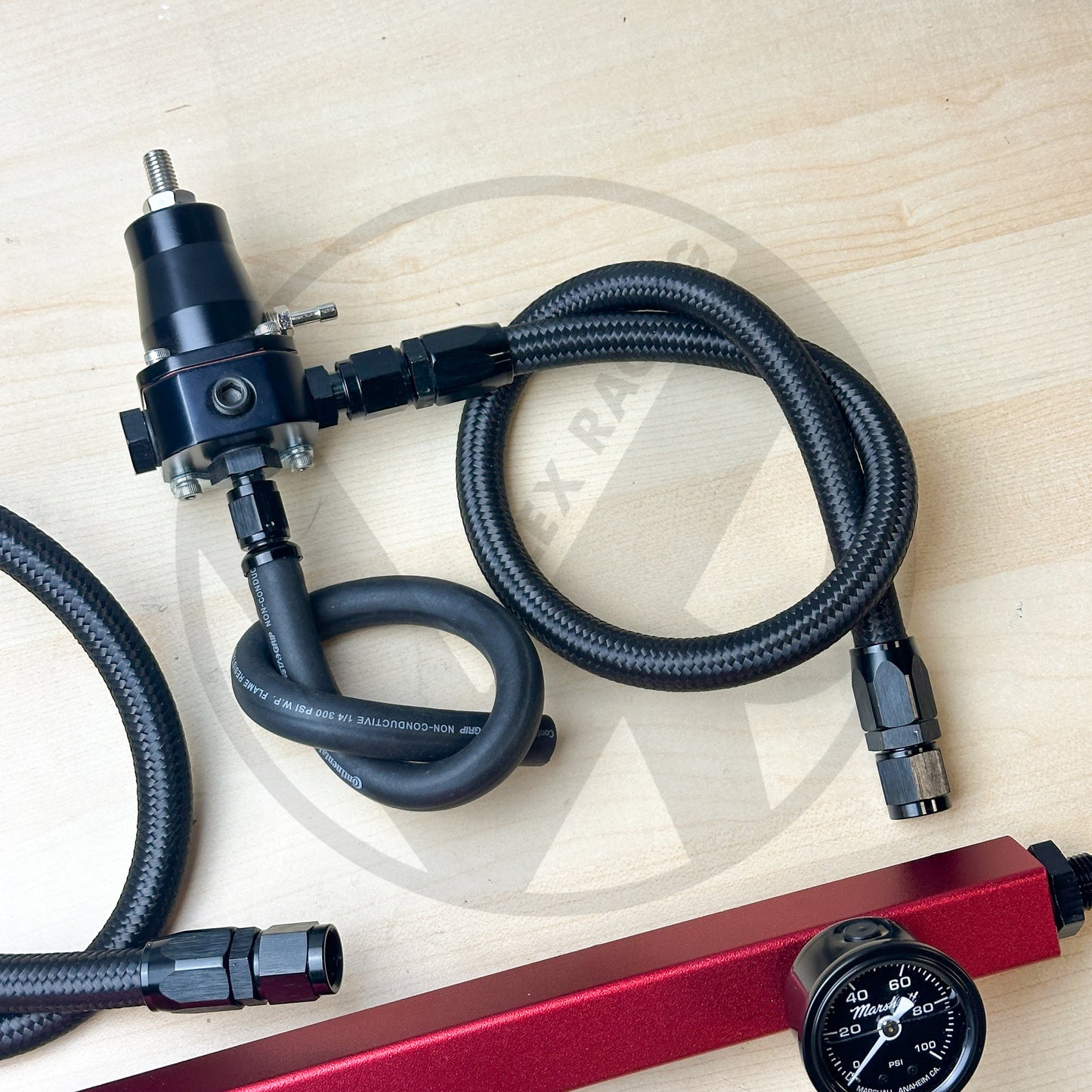 K Series / K Swap 6AN Red Fuel System / Rail for Honda Civic Integra EG EK DC