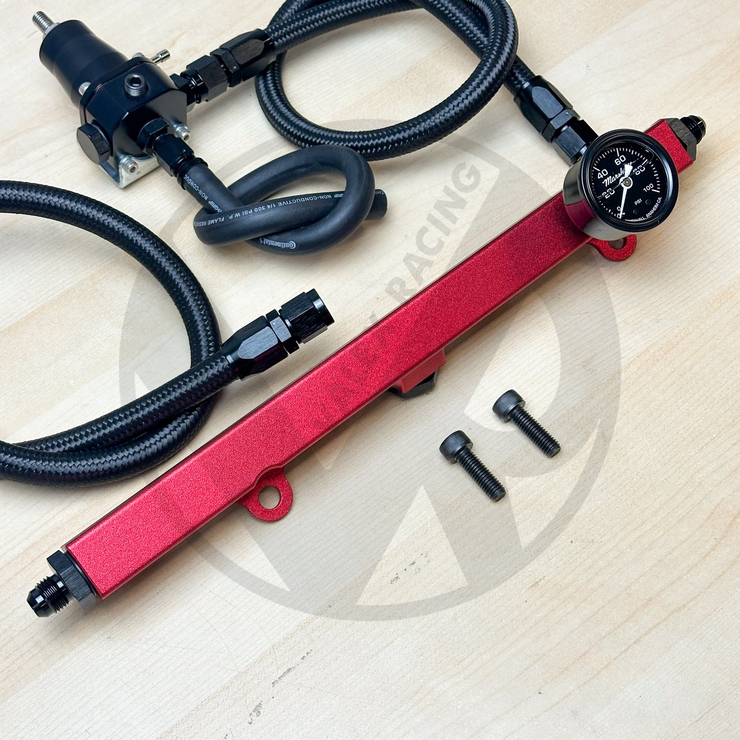 K Series / K Swap 6AN Red Fuel System / Rail for Honda Civic Integra EG EK DC