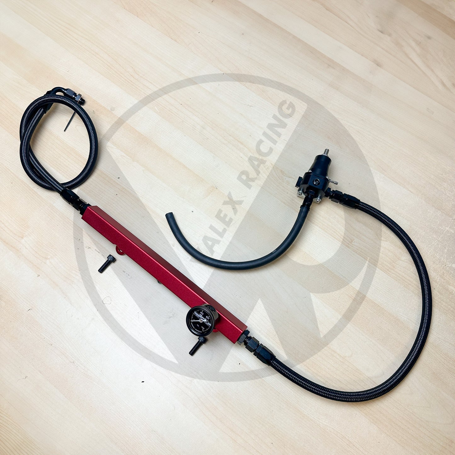 K Series / K Swap 6AN Red Fuel System / Rail for Honda Civic Integra EG EK DC