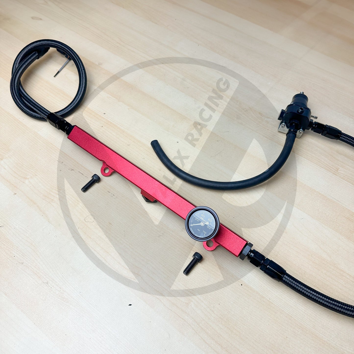 K Series / K Swap 6AN Red Fuel System / Rail for Honda Civic Integra EG EK DC