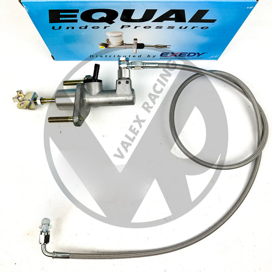 Bolt In EM2 Clutch Master Cylinder Kit with Stainless Steel Clutch Line for 06-11 Honda Civic 1.8L