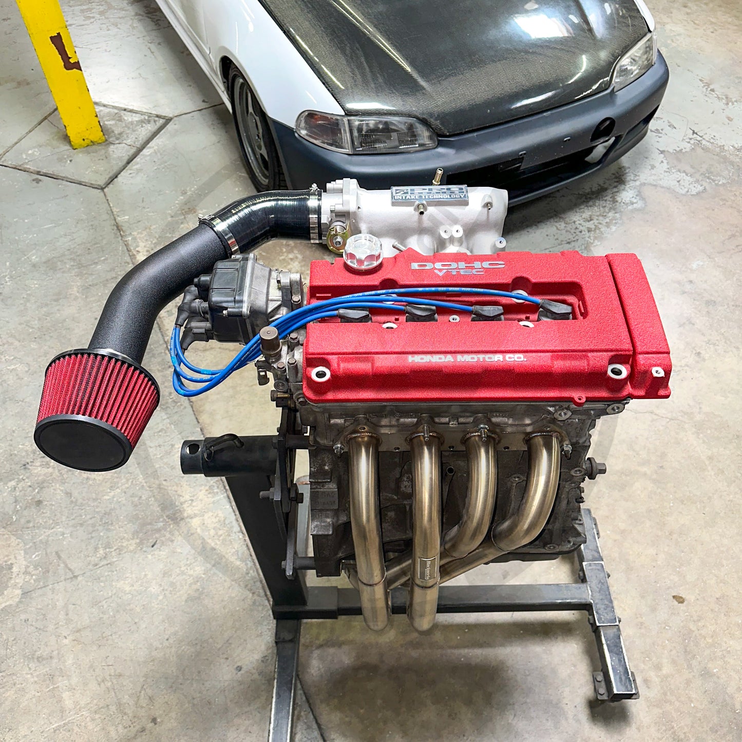 Budget Comptech Style 3" Inch Air Intake for Honda Civic Integra B D H