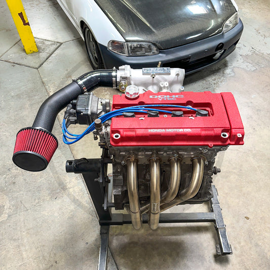 Budget Comptech Style 3" Inch Air Intake for Honda Civic Integra B D H