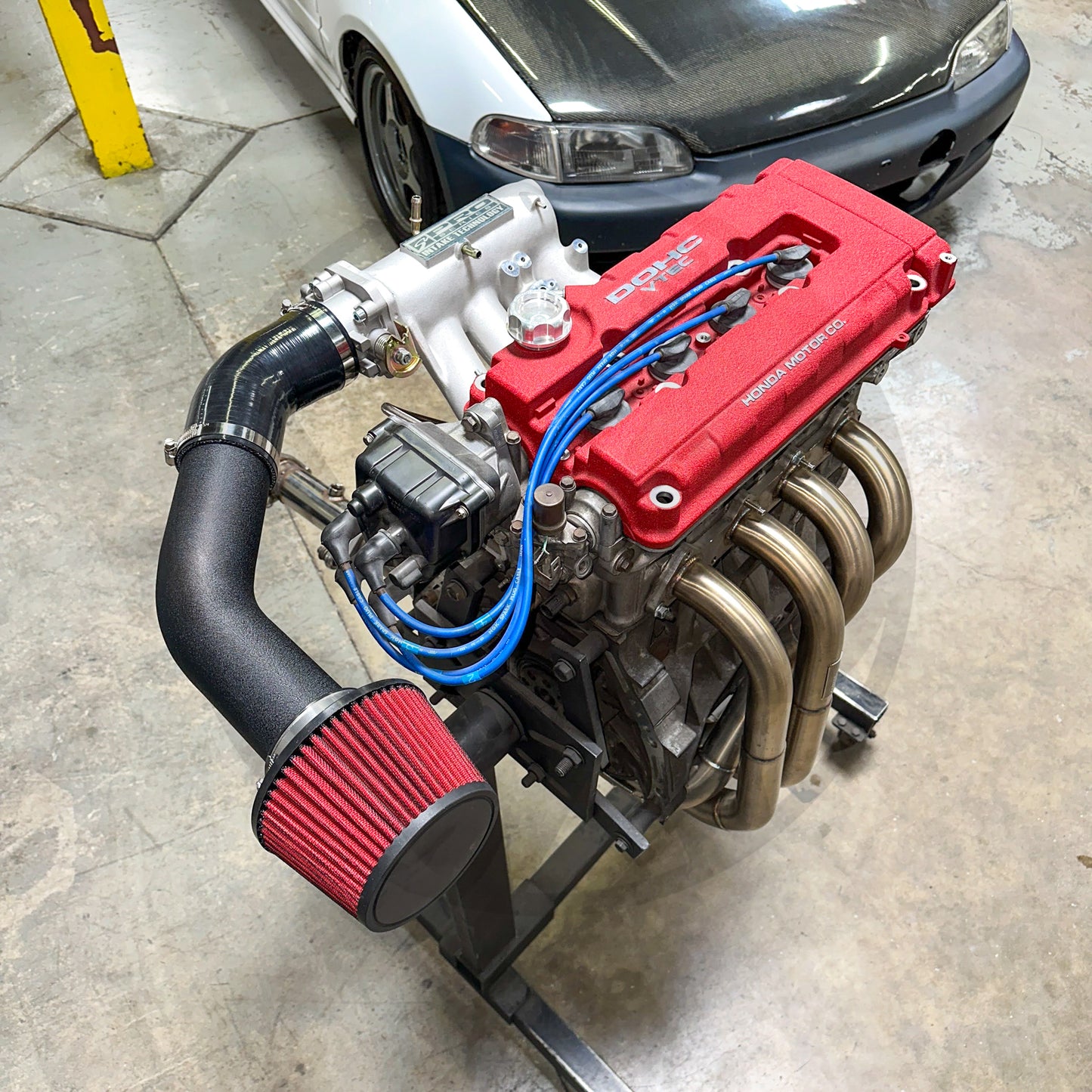 Budget Comptech Style 3" Inch Air Intake for Honda Civic Integra B D H