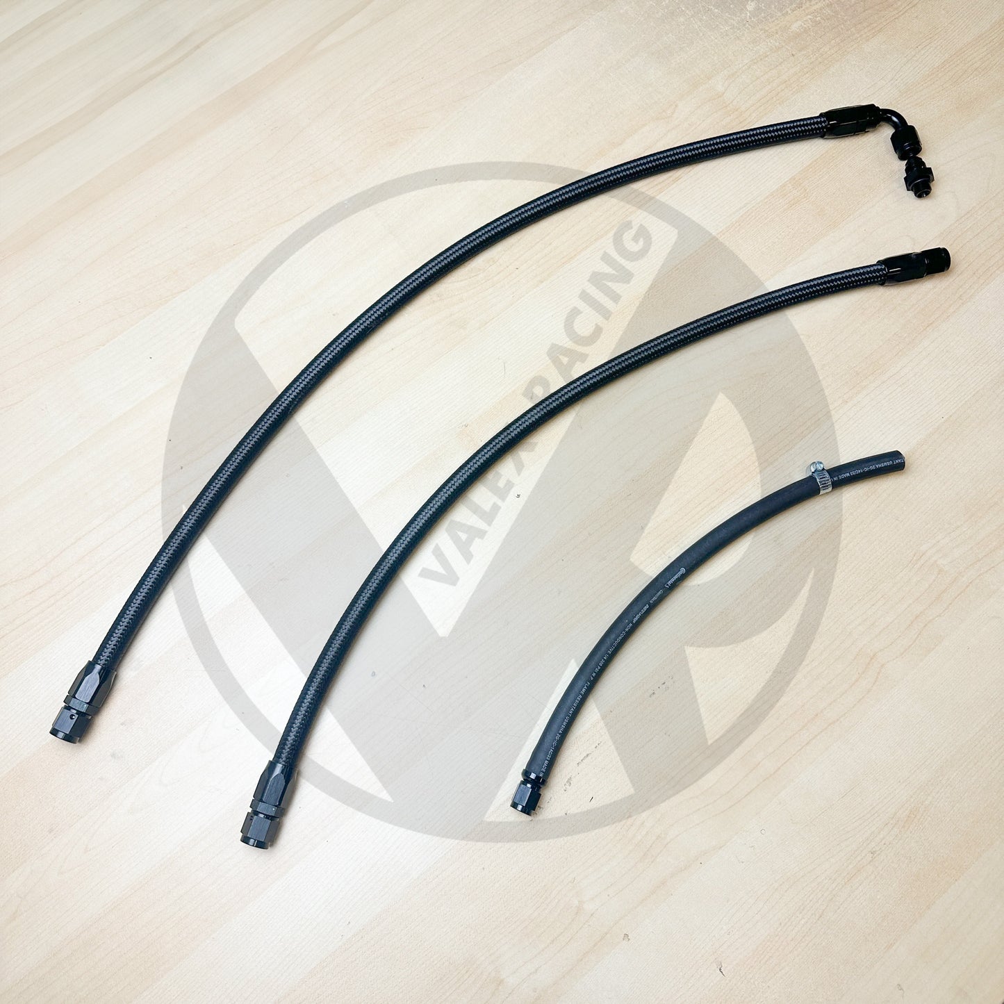 K Swap -6AN Black Fuel Line Kit with K20 / K24 for Honda Civic Acura Integra EG EK DC