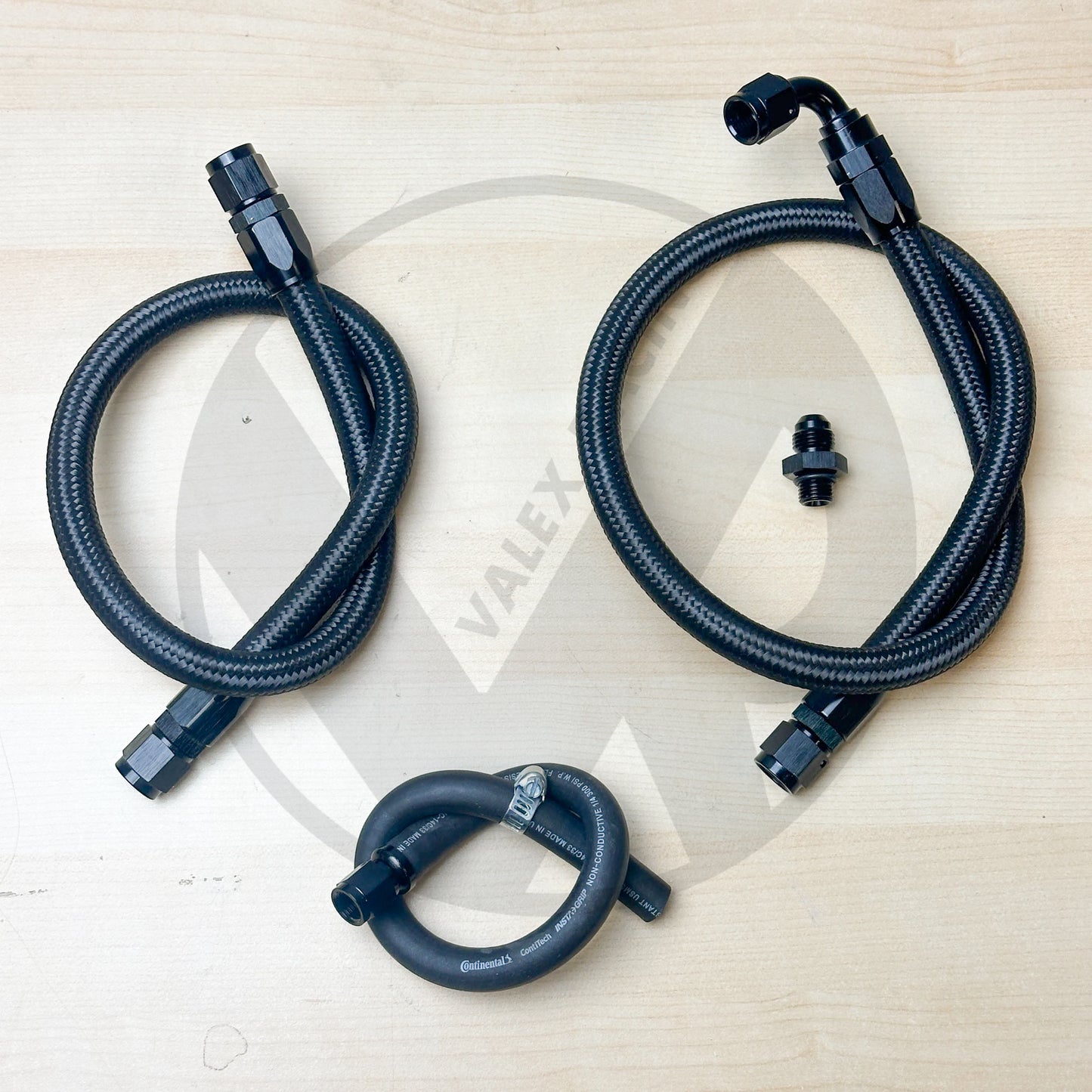 K Swap -6AN Black Fuel Line Kit with K20 / K24 for Honda Civic Acura Integra EG EK DC