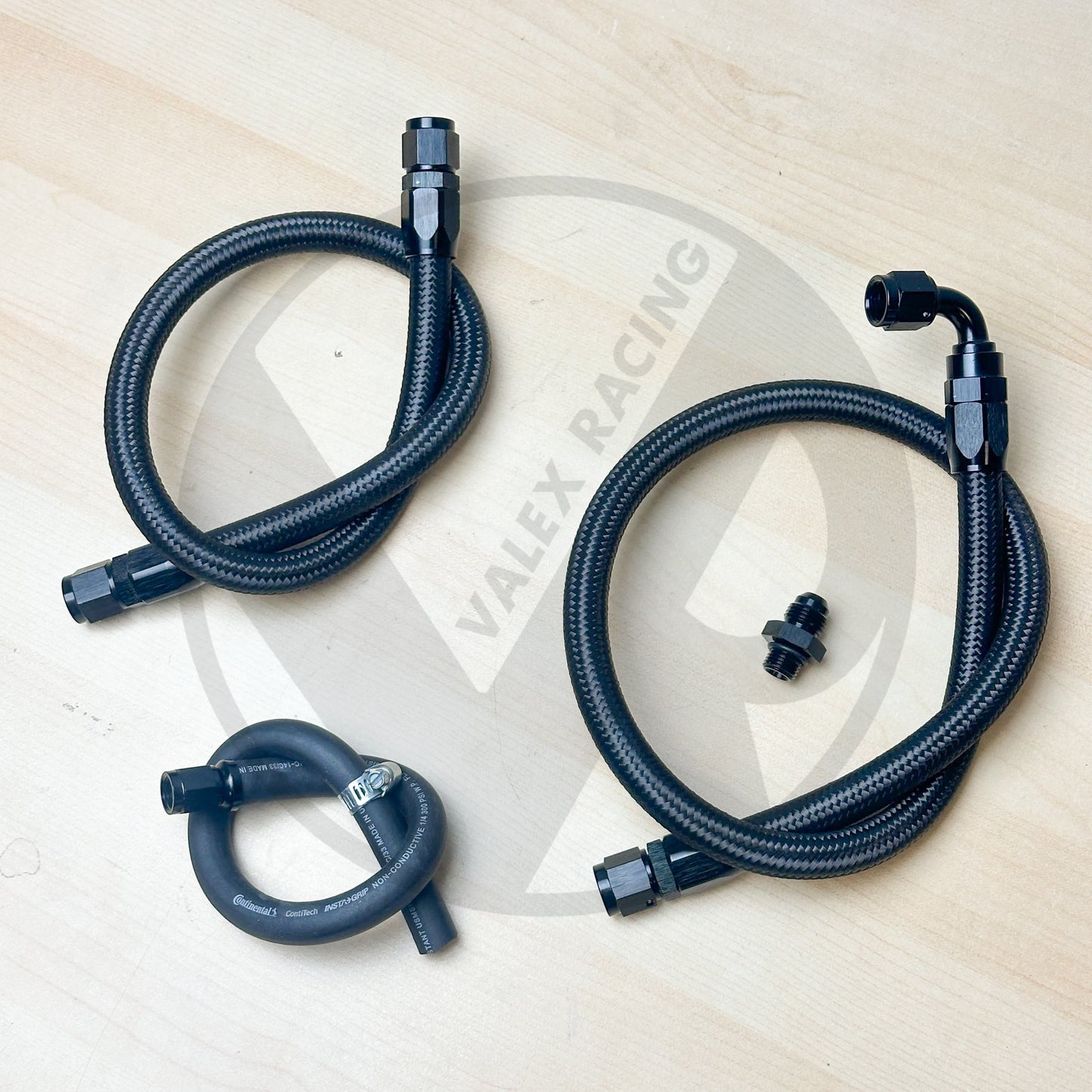 K Swap -6AN Black Fuel Line Kit with K20 / K24 for Honda Civic Acura Integra EG EK DC