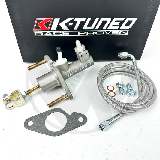 K-Tuned EM2 Clutch Master Cylinder Upgrade & Stainless Clutch Line for 2006-2011 Honda Civic SI