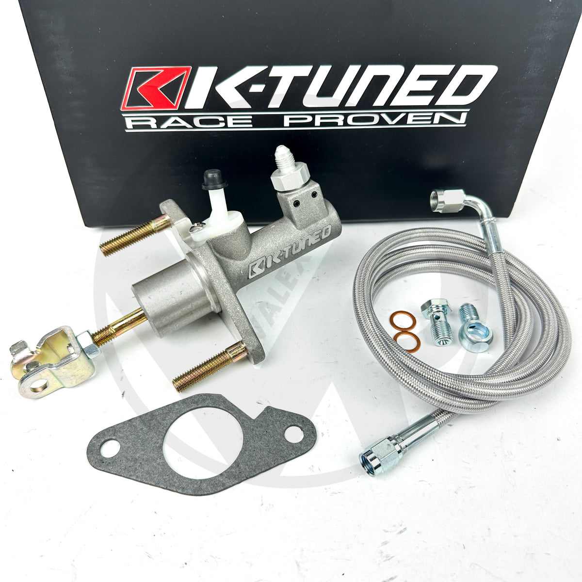 KTuned EM2 Clutch Master Cylinder Upgrade & Stainless Clutch Line for