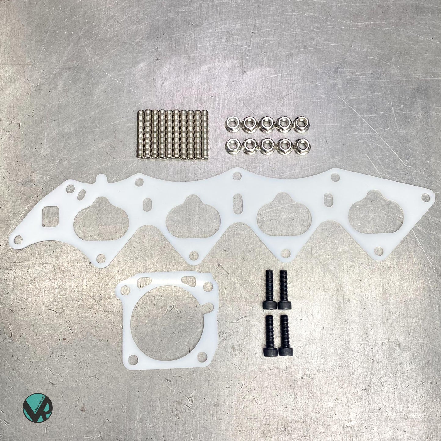 Honda Acura Reusable Thermal Intake Intake Manifold and Throttle Body Gaskets With Hardware B16 B18C5