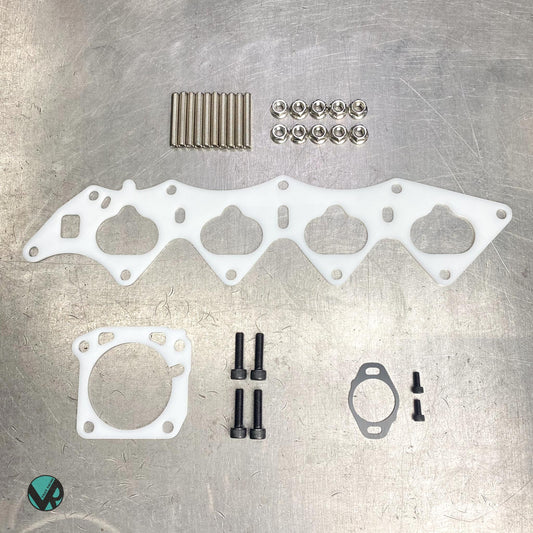 Honda Acura Reusable Thermal Intake Gasket Full Kit With Hardware B16 B18C5