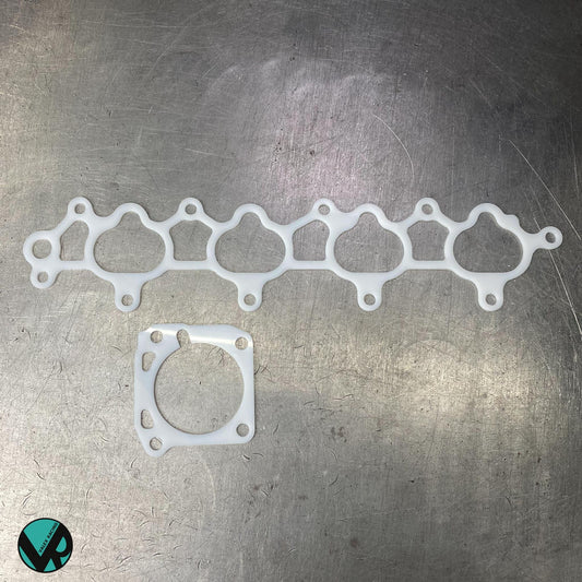 Honda Acura Reusable Thermal Intake Manifold Gasket and Thermal Throttle Body Gasket H22A