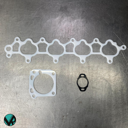Honda Acura Reusable Thermal Intake Manifold Gasket, Thermal Throttle Body Gasket, and Thermal TPS Gasket H22A