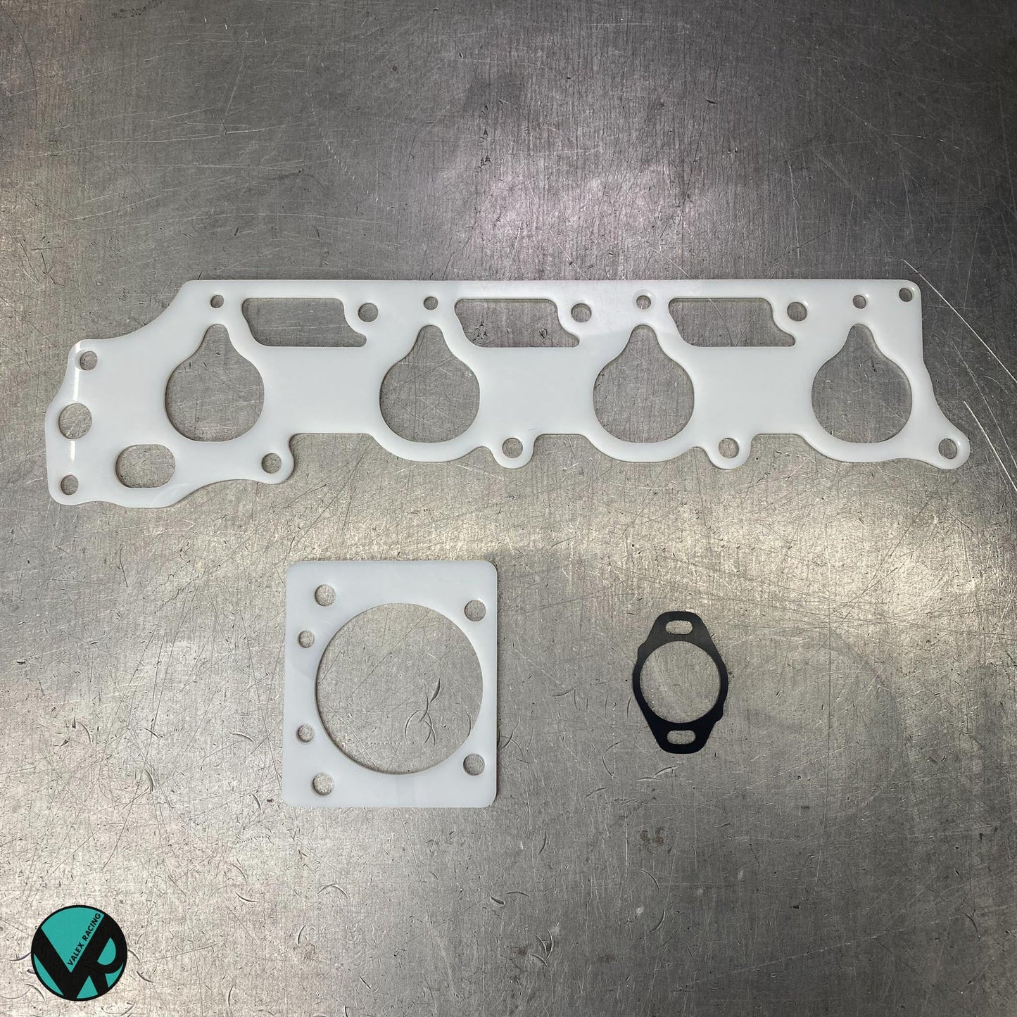 F22 VTEC Honda Acura Reusable Thermal Intake Manifold Gasket, Skunk2 Pro Series Thermal Throttle Body Gasket, and Thermal TPS Gasket