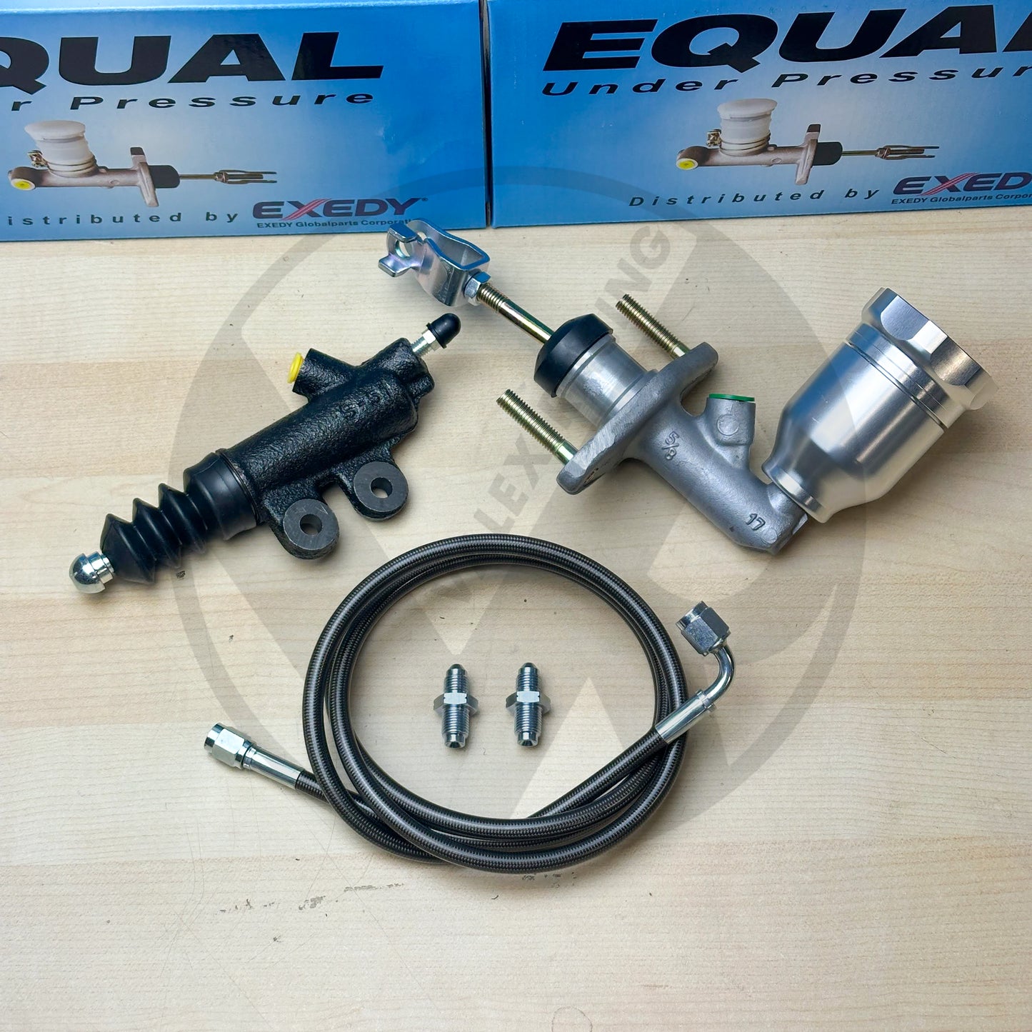 Exedy EM1 Clutch Master & Slave Cylinder w Billet Reservoir for 97-01 Honda CRV