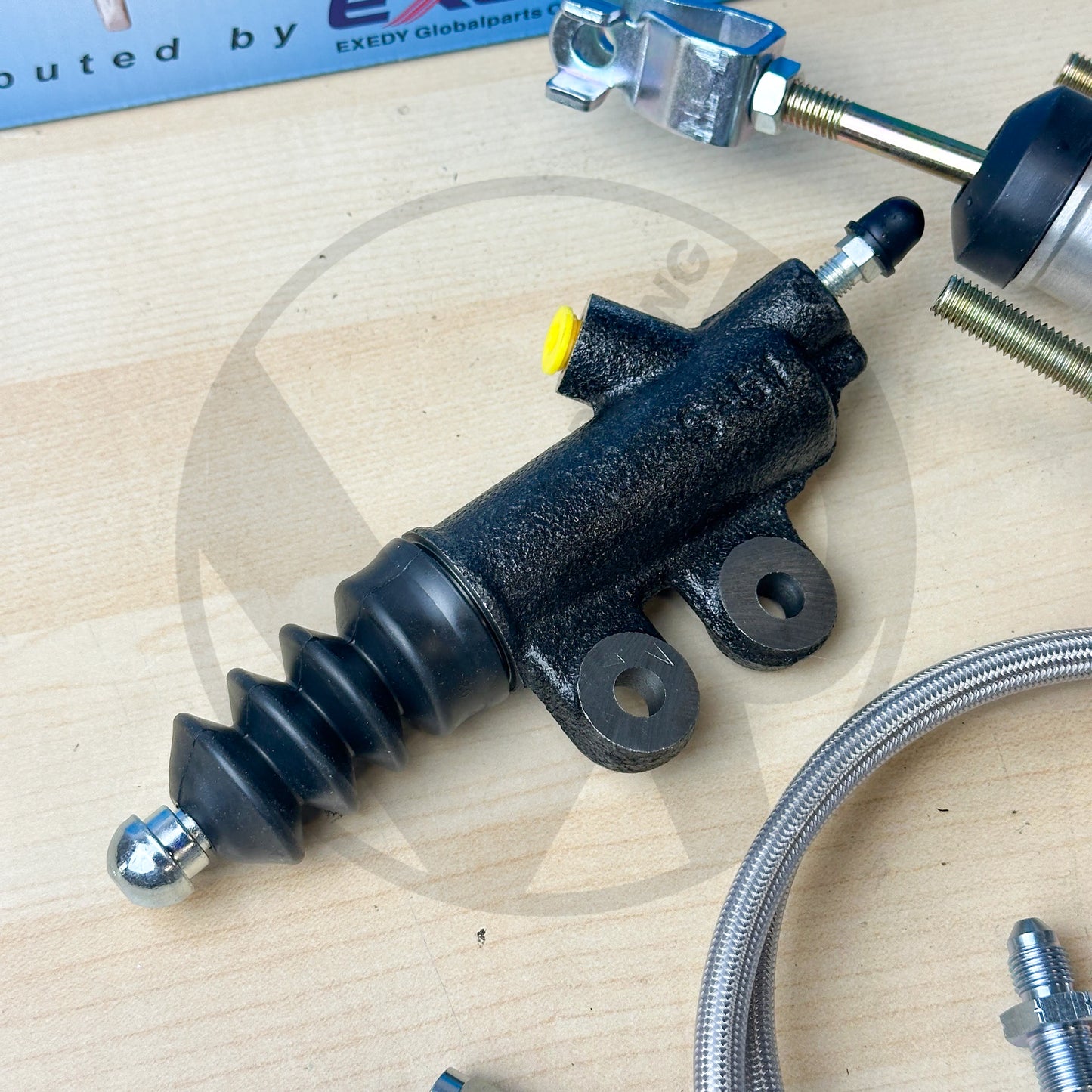 Exedy EM1 Clutch Master & Slave Cylinder w Billet Reservoir for 97-01 Honda CRV