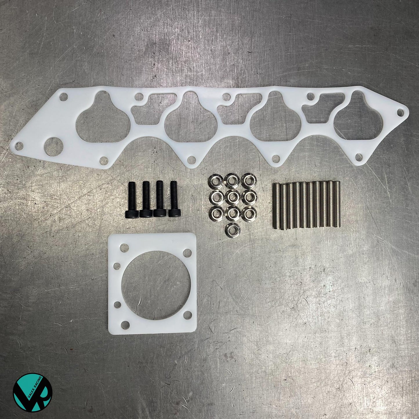 Honda Acura Reusable Thermal Intake Manifold Gasket and Skunk2 Pro Series Throttle Body Gasket and Hardware B18C B18C1